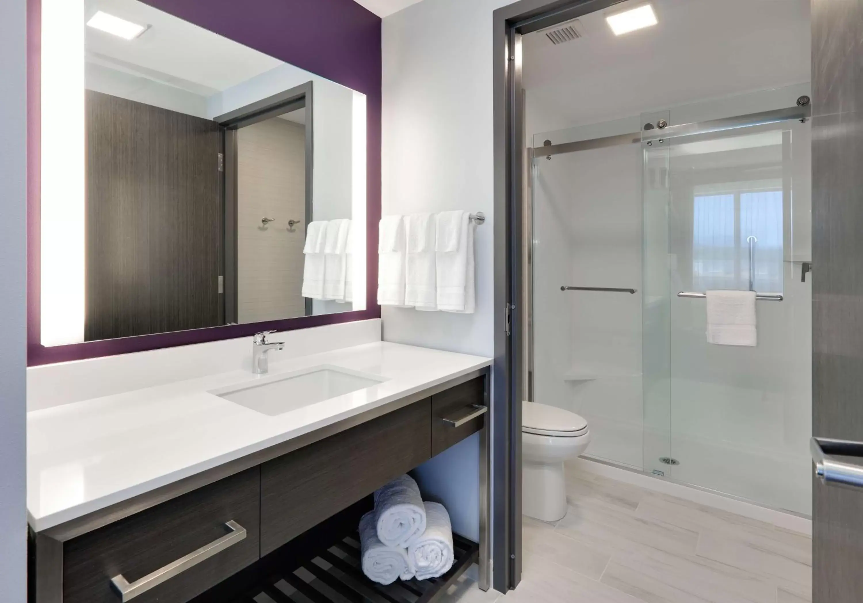 Bathroom in Homewood Suites By Hilton Irvine Spectrum Lake Forest