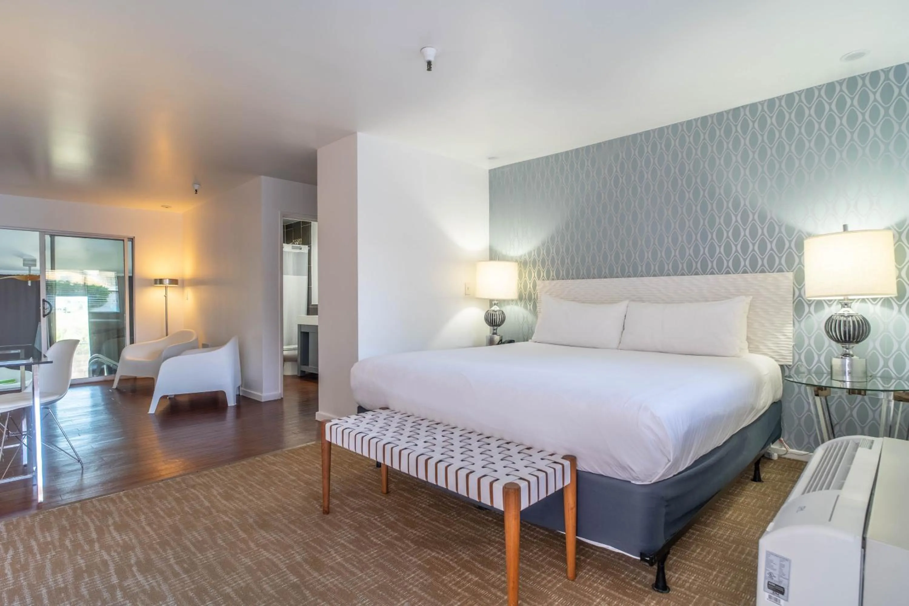 Bed in Aqua Soleil Hotel and Mineral Water Spa