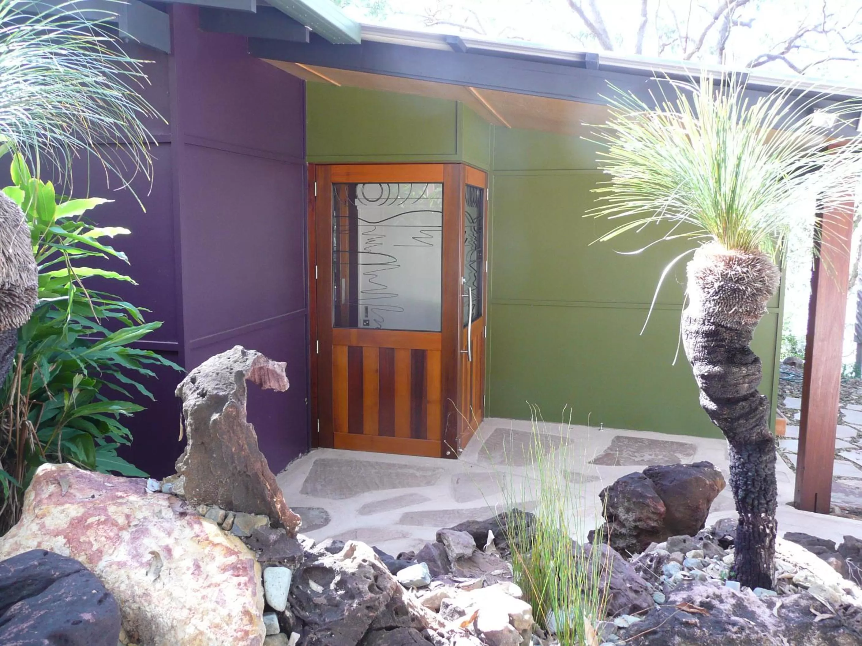 Facade/entrance in Eumarella Shores Noosa Lake Retreat
