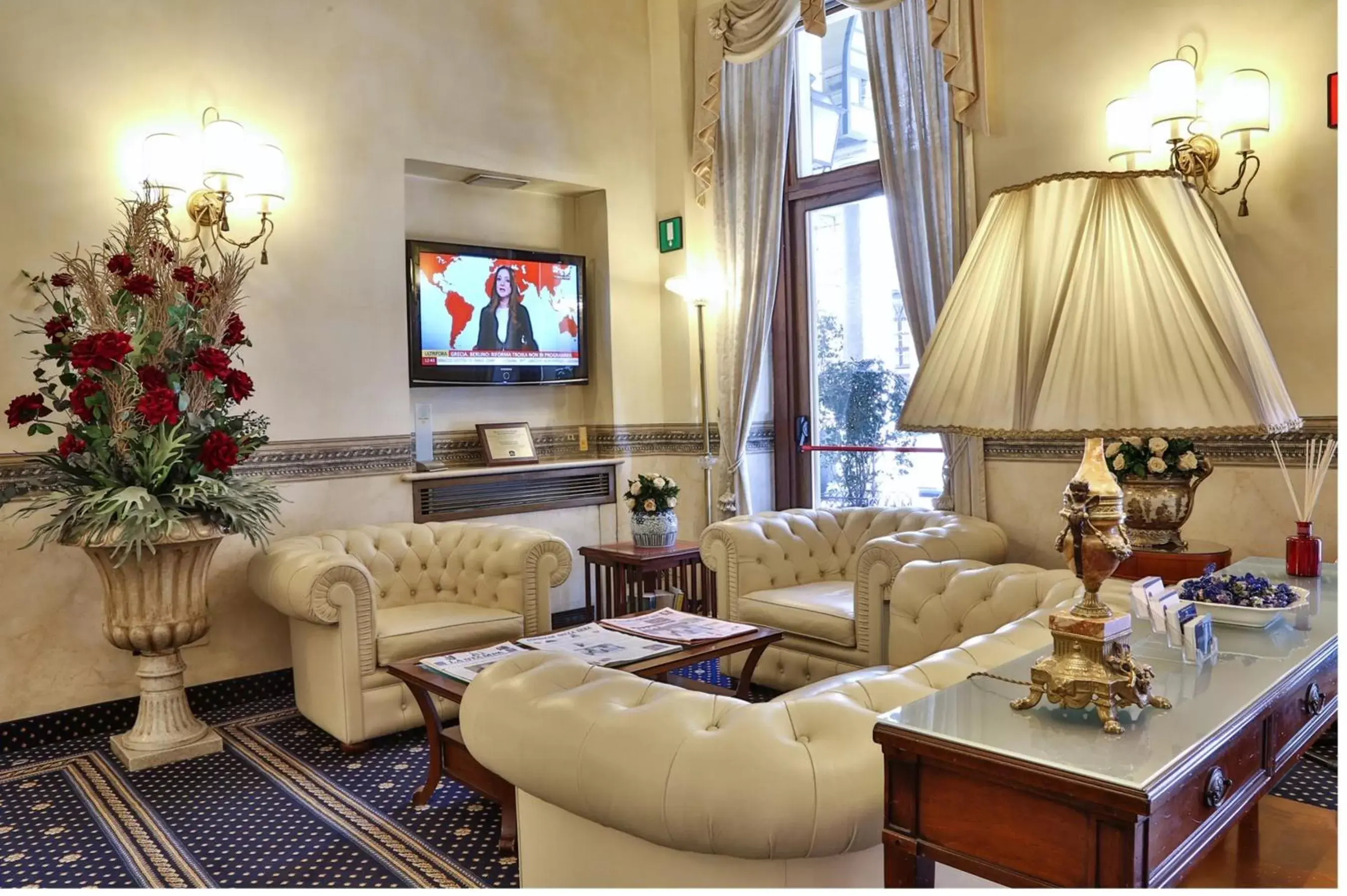 Lobby or reception, Seating Area in Best Western Plus Hotel Genova