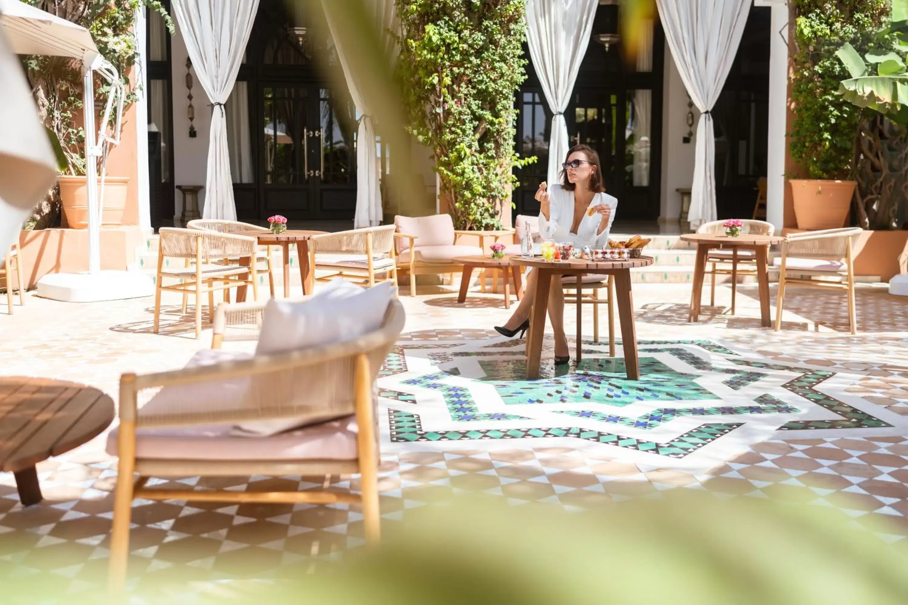 Restaurant/Places to Eat in Sofitel Marrakech Lounge and Spa