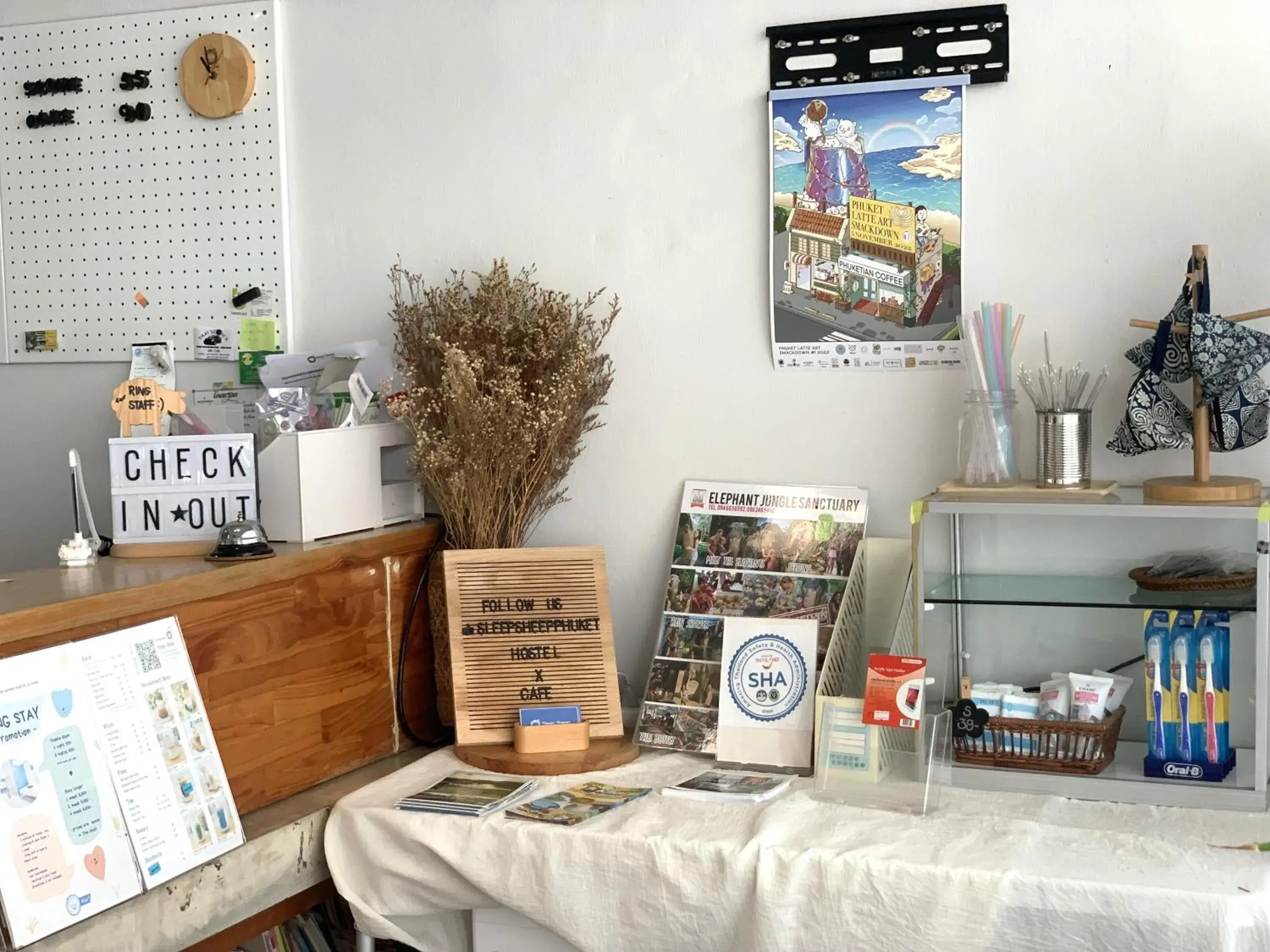 Lobby or reception in Sleep Sheep Phuket Hostel SHA Lobby or reception in Sleep Sheep Phuket Hostel SHA