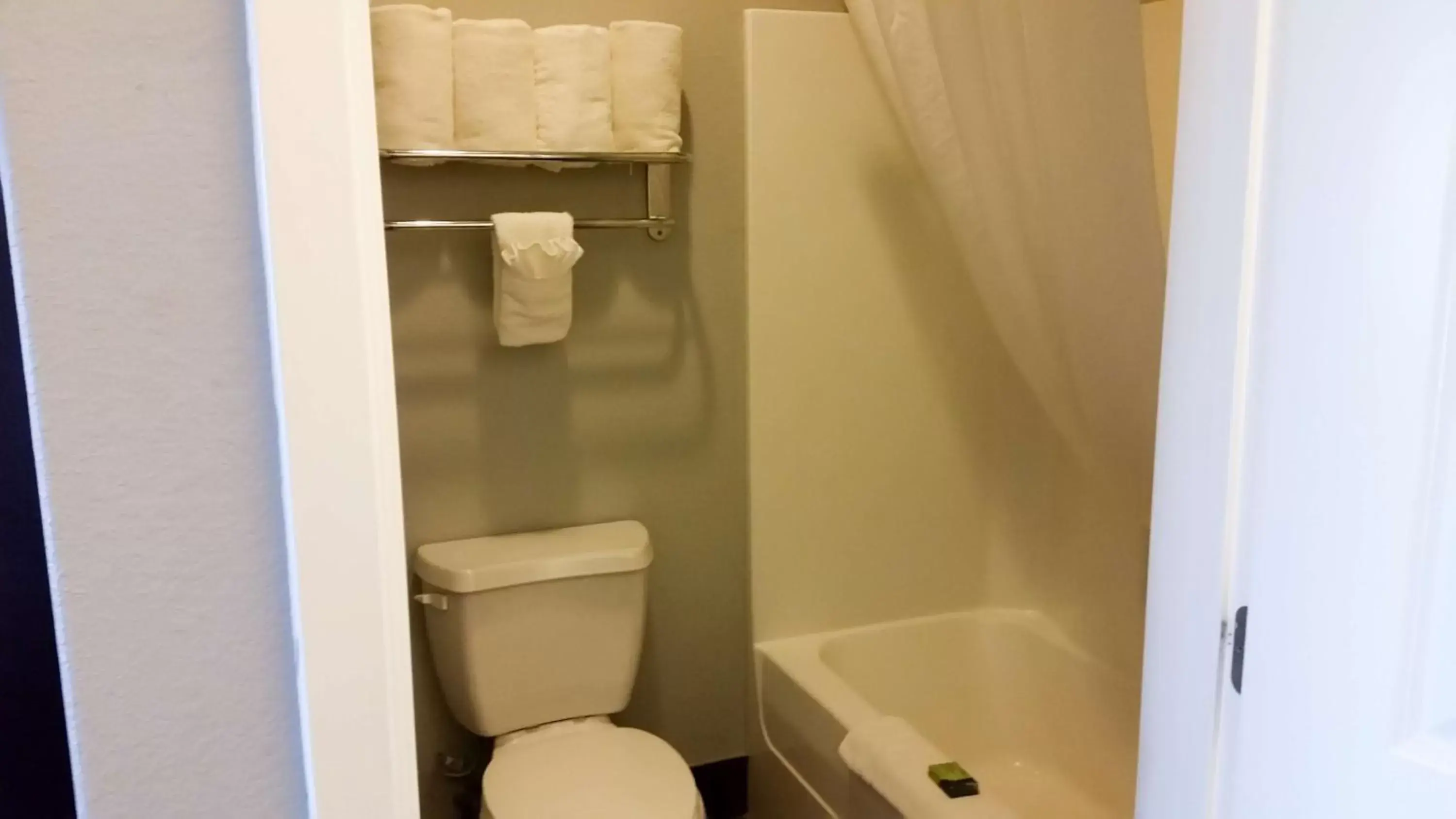 Toilet, Bathroom in Studio 6-Beeville, TX
