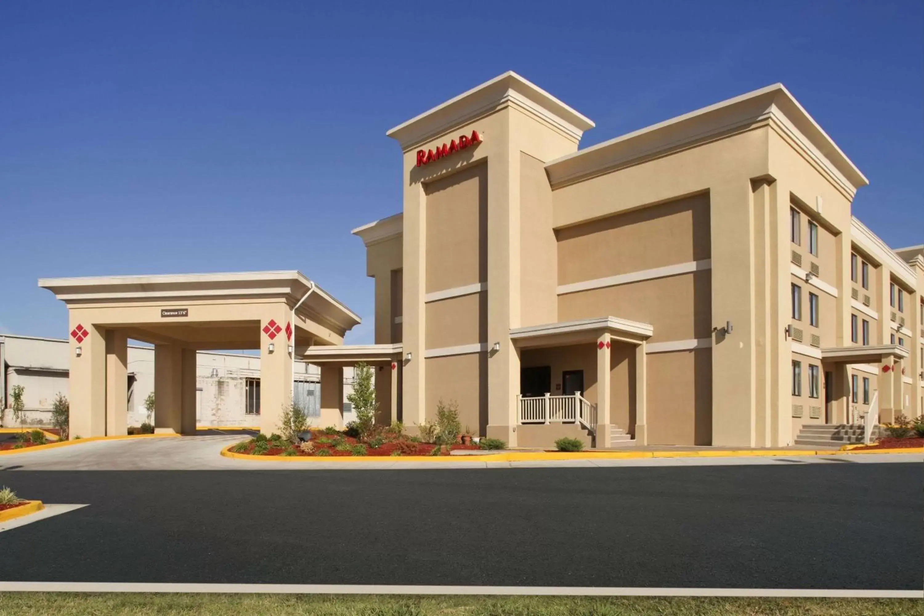 Property Building in Ramada by Wyndham Tulsa