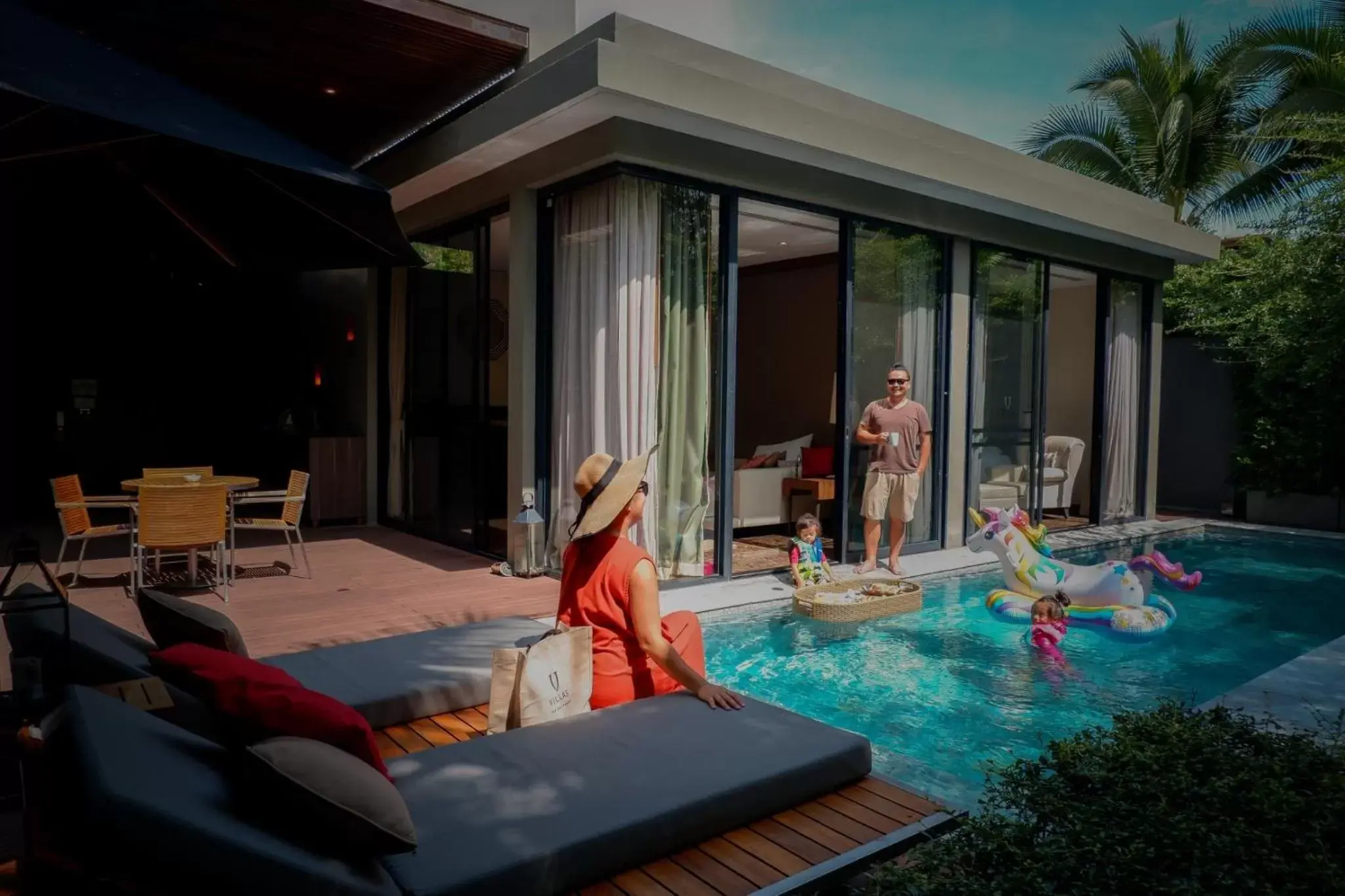 Property building, Swimming Pool in V Villas Hua Hin, MGallery