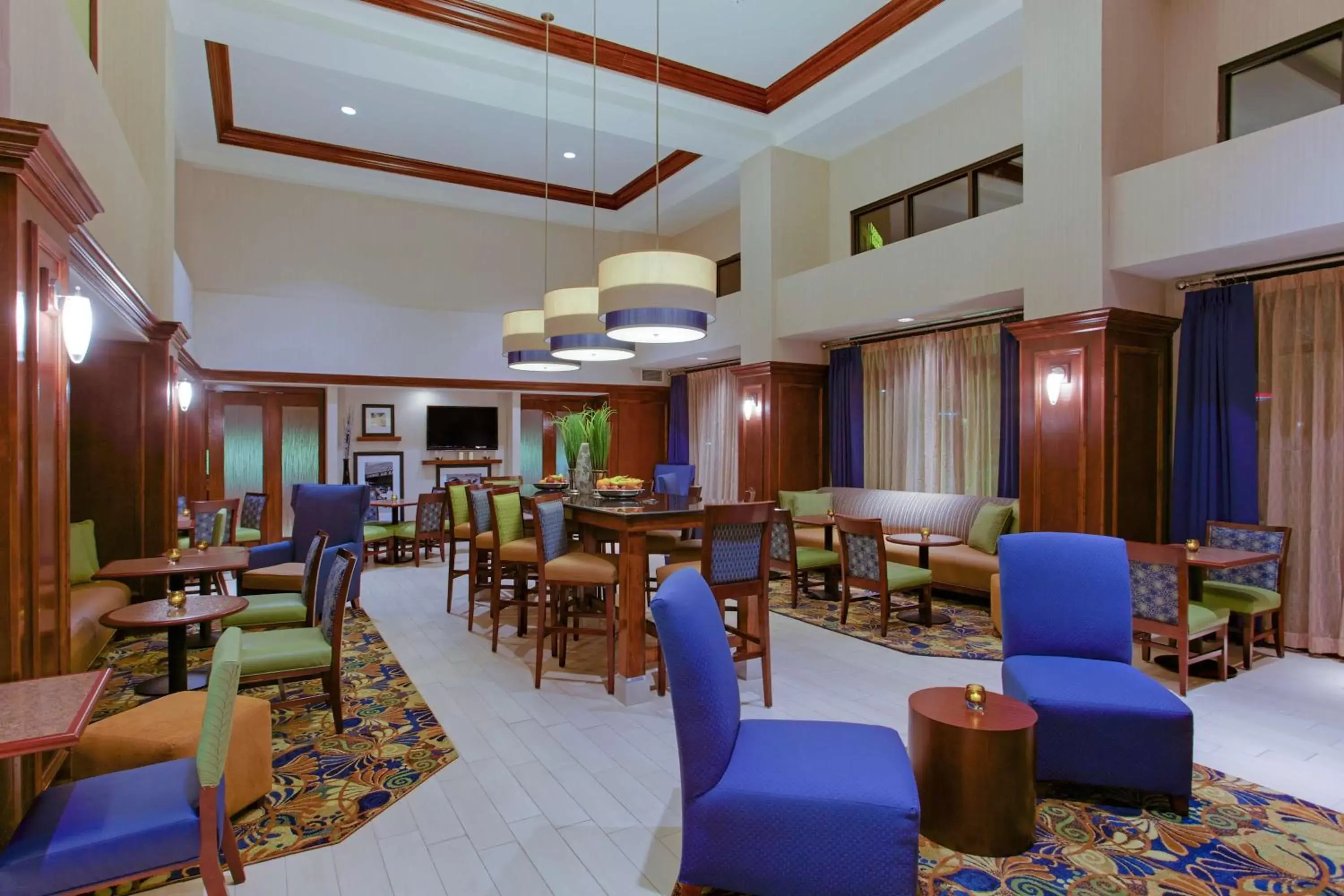 Lobby or reception, Restaurant/Places to Eat in Hampton Inn and Suites Fredericksburg South