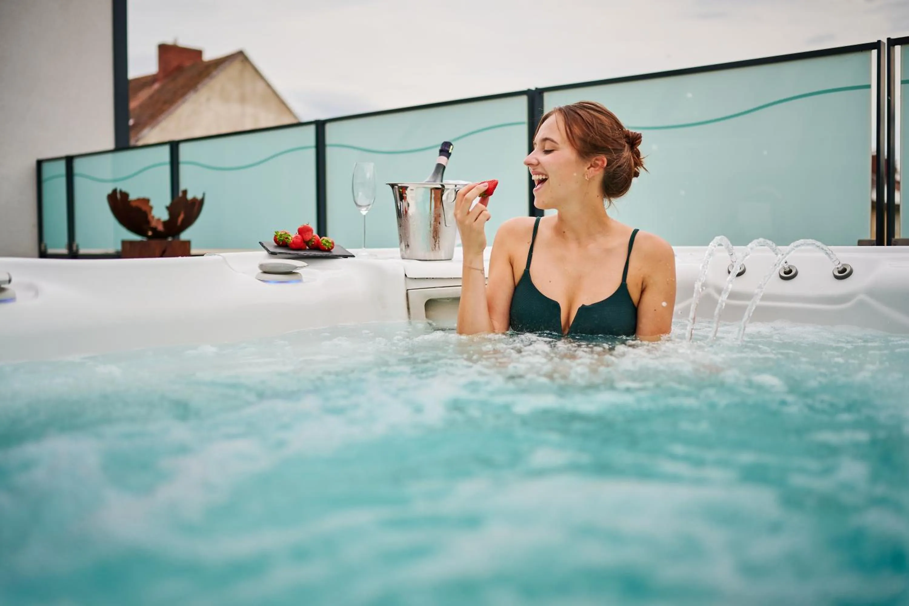 Hot Tub in Asam Hotel