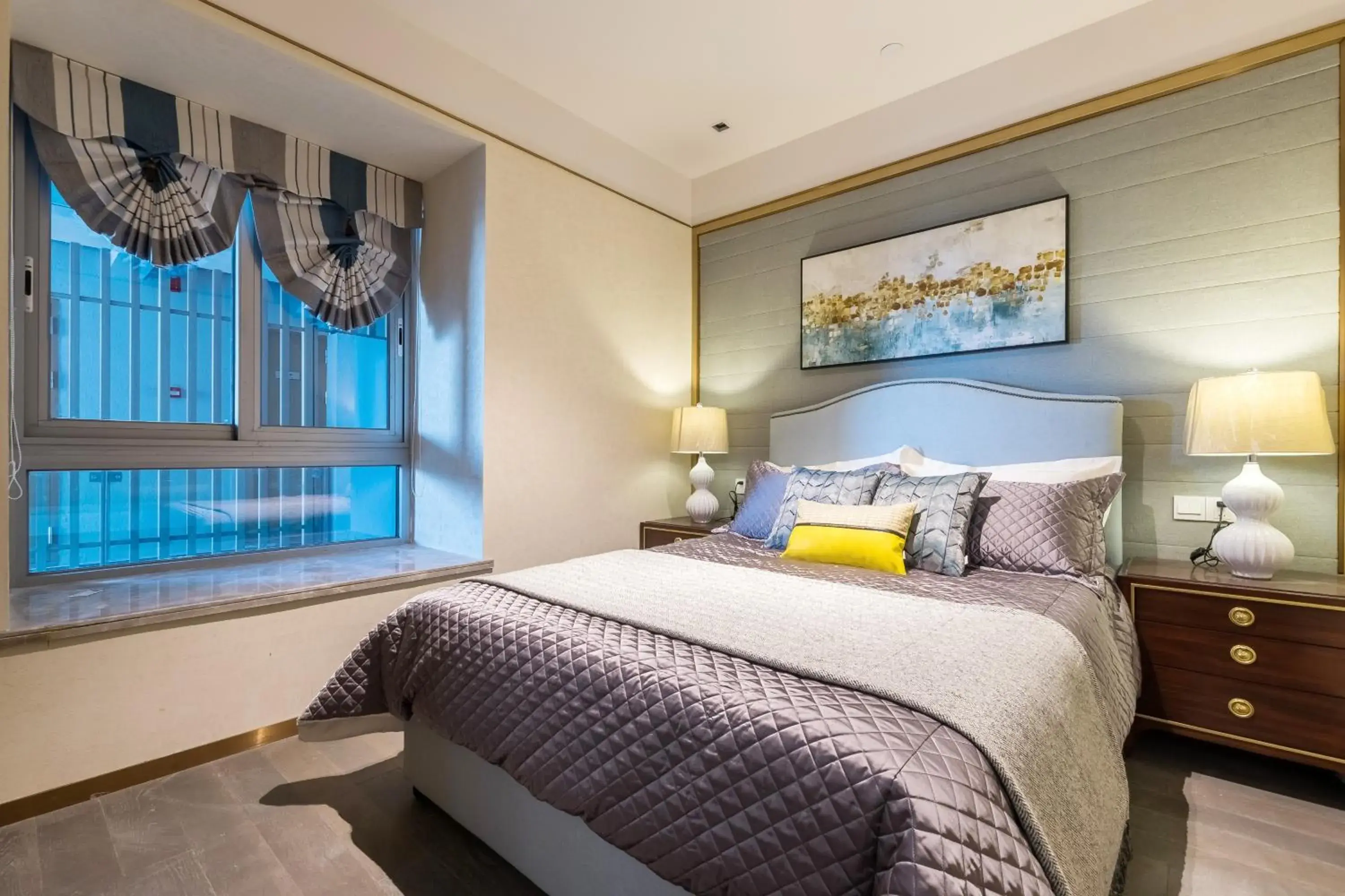 Bed in Neal Yat Seaview Apartment Haitang Bay Sanya