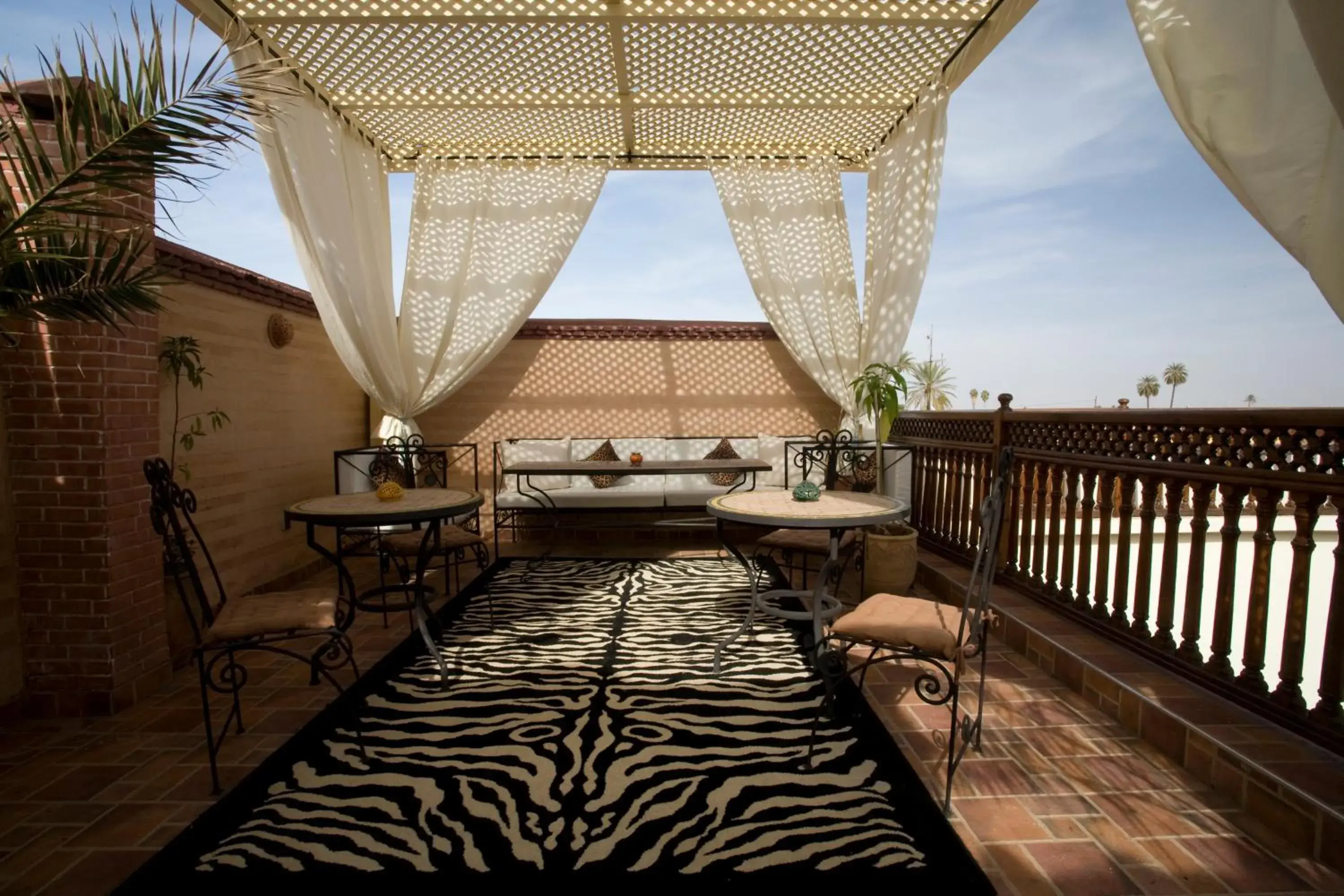 Balcony/Terrace in Riad 58 Blu