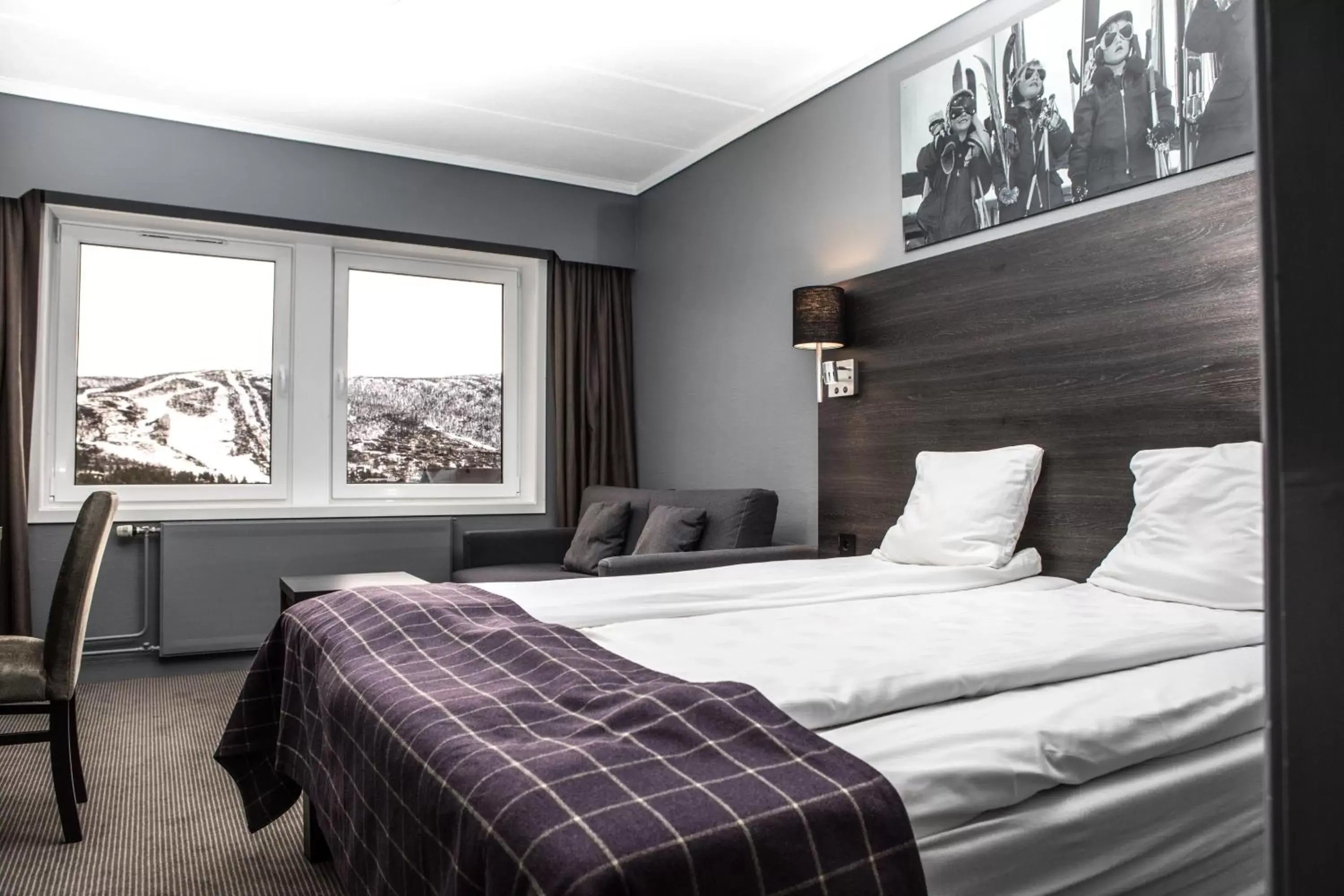Bed in Geilo Hotel