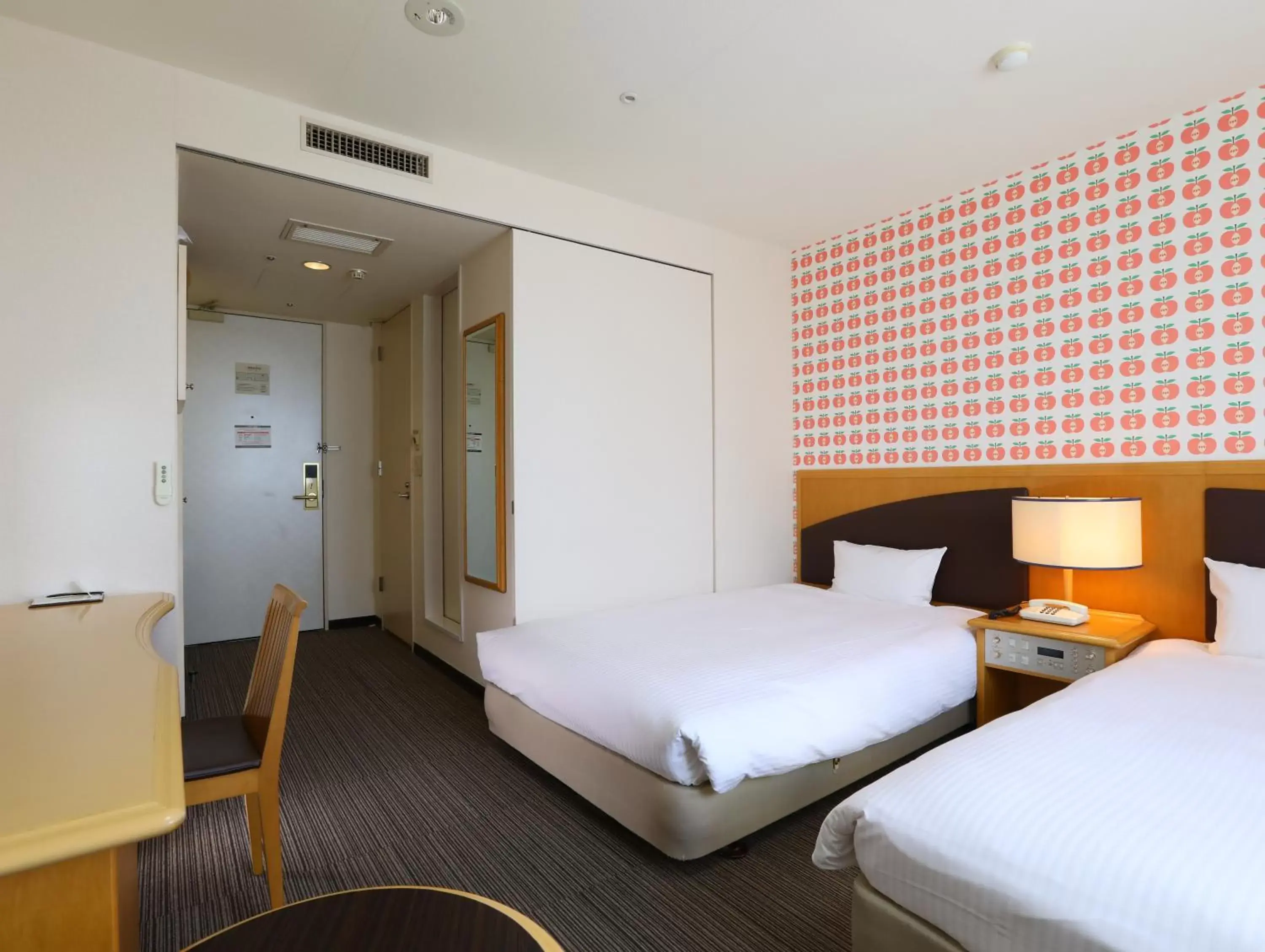 Bed in Hotel Wing International Tomakomai