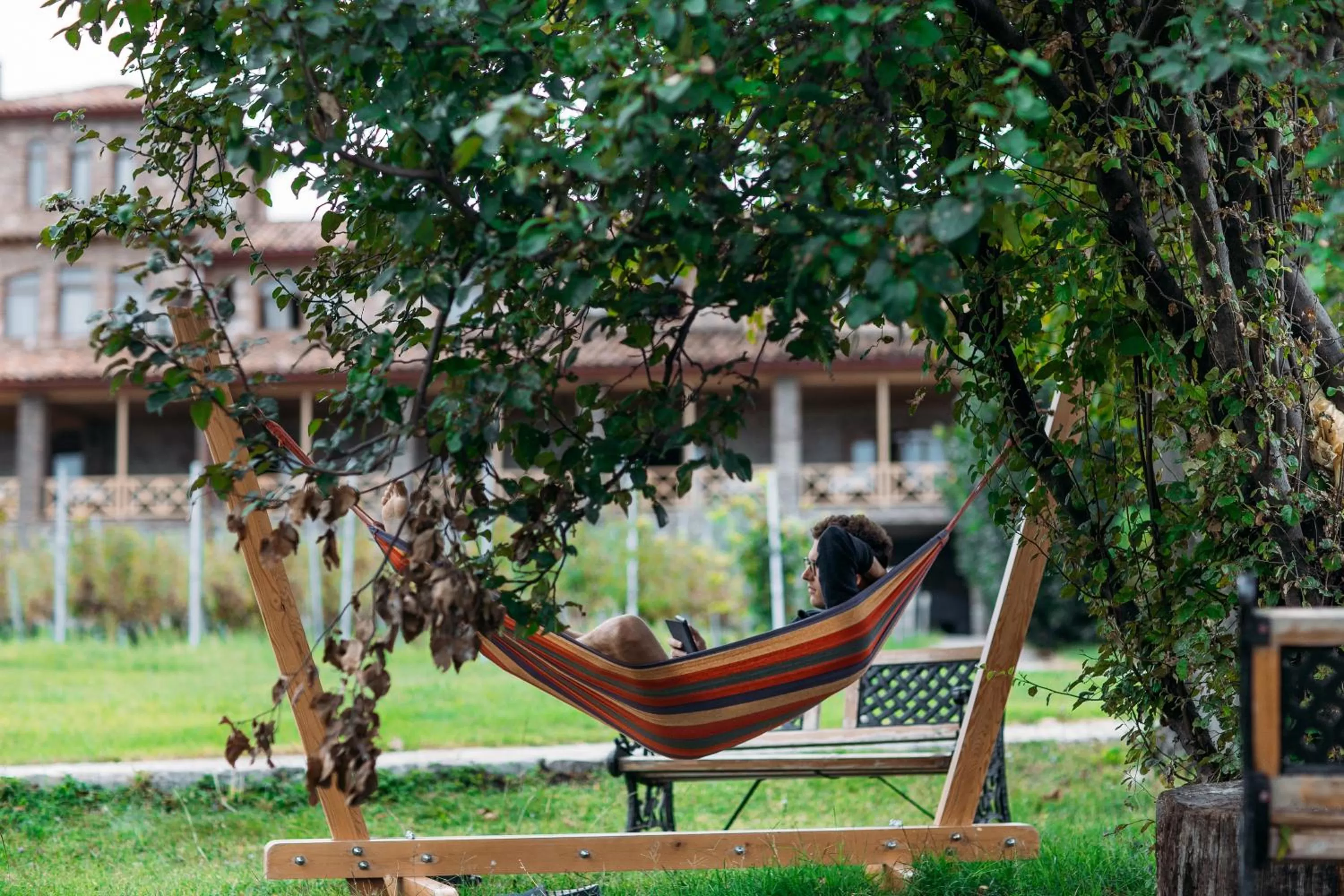 Garden in Schuchmann Wines Château,Villas & SPA