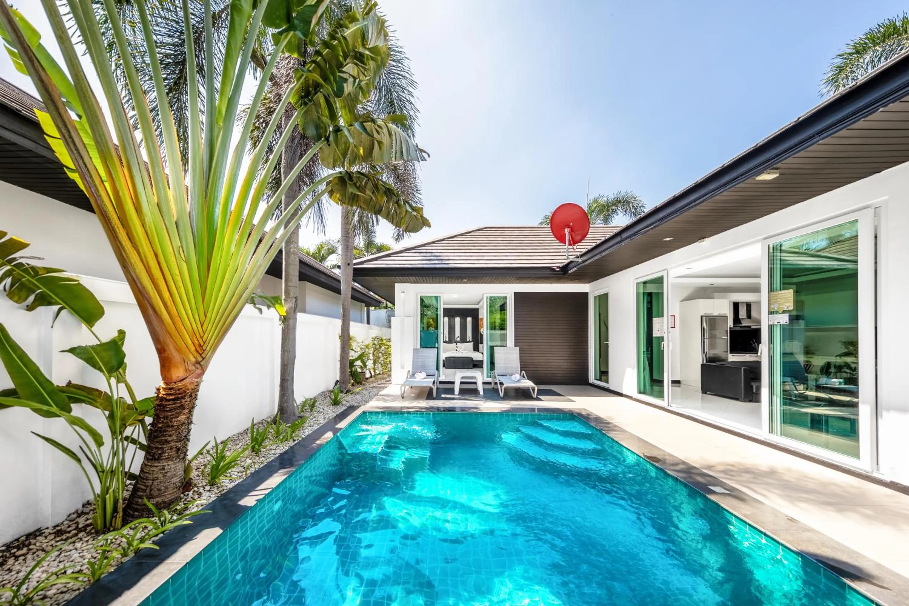 Pool view in Colibri Pool Villa Pattaya