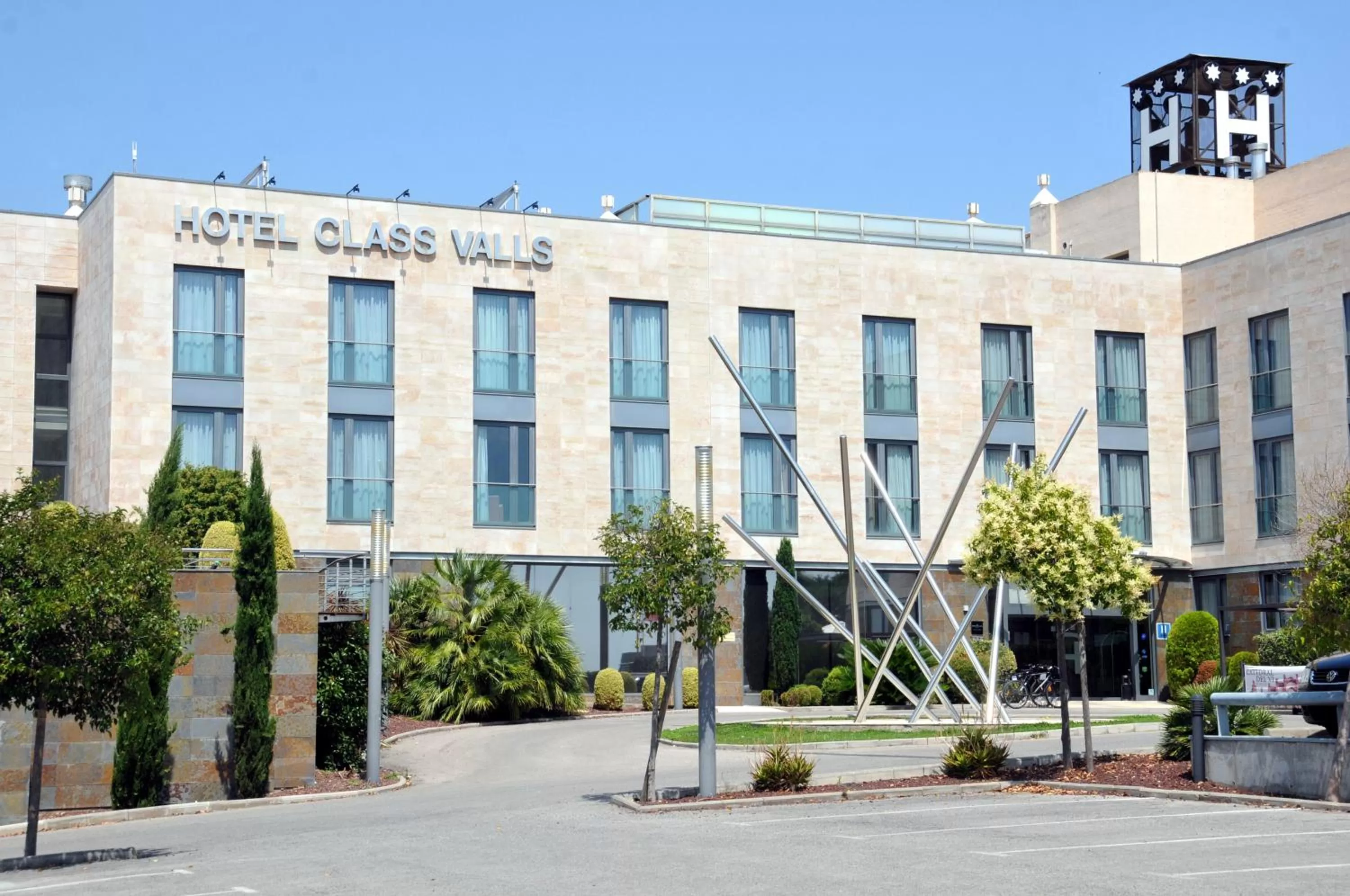 View (from property/room), Property Building in Hotel Class Valls