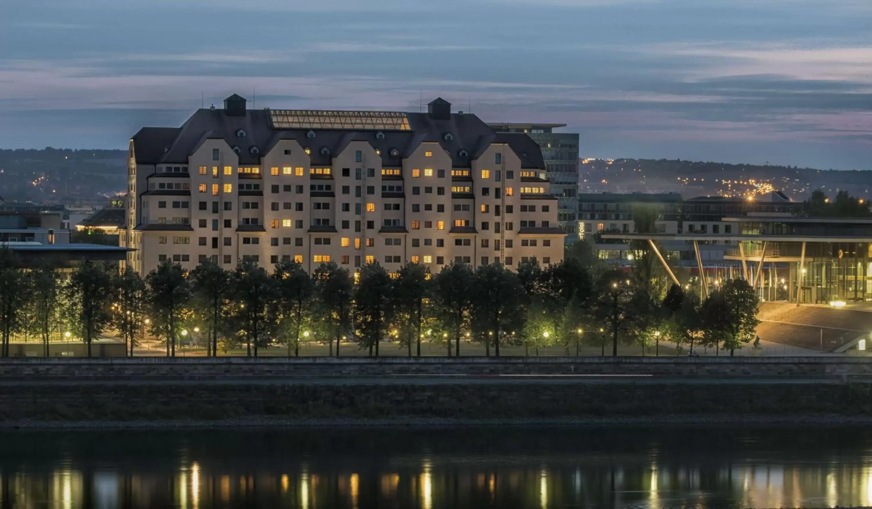 Bird's eye view, Property Building in Maritim Hotel Dresden