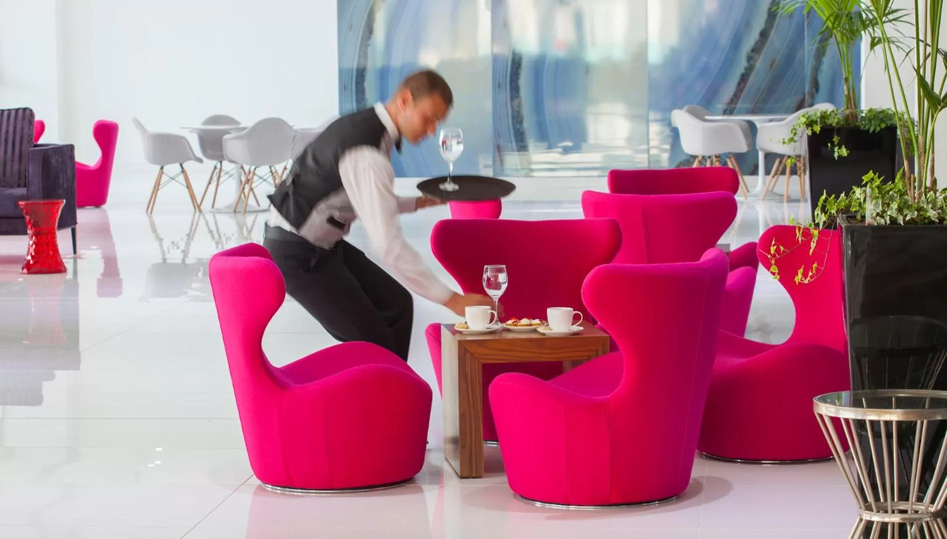 Living room in King Evelthon Beach Hotel & Resort