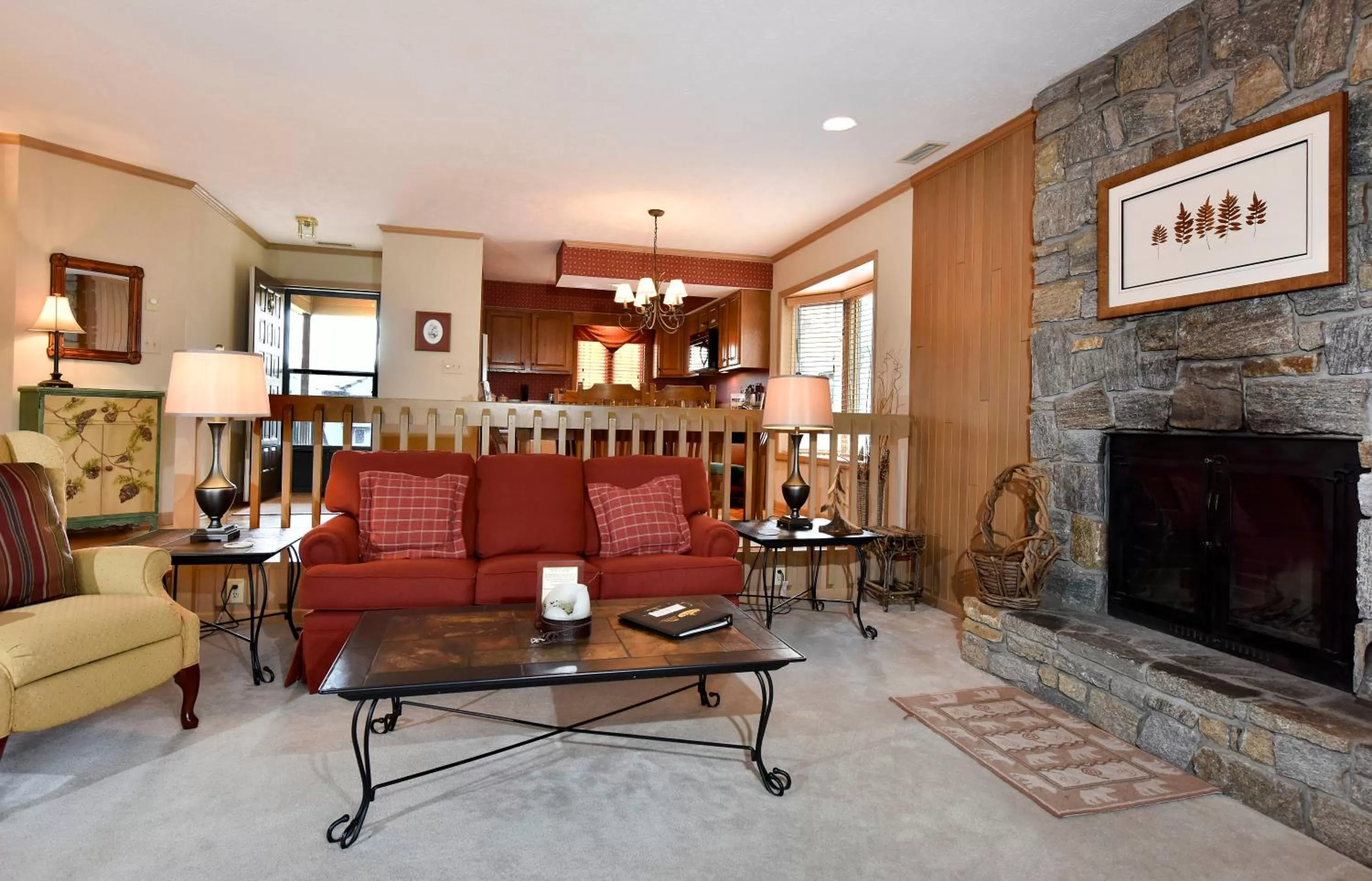 Living room, Seating Area in Chetola Resort Condominiums