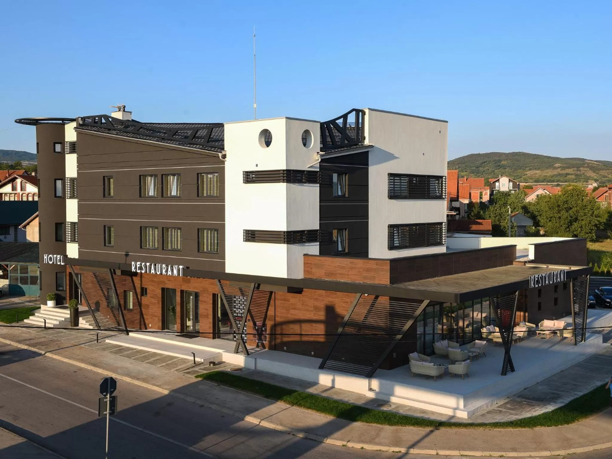 Bird's eye view in Hotel Ideo Lux