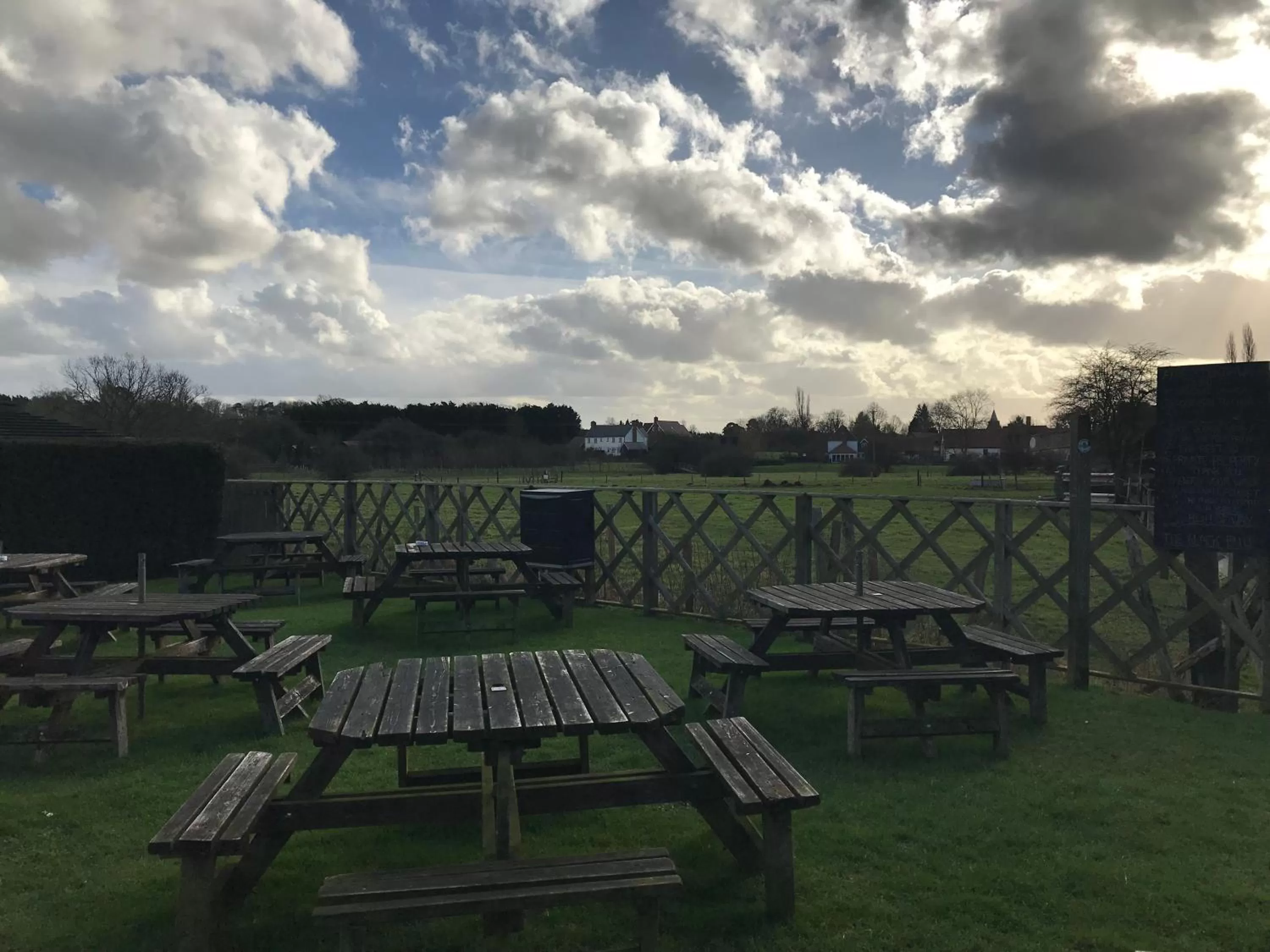 Garden in The Black Bull Inn