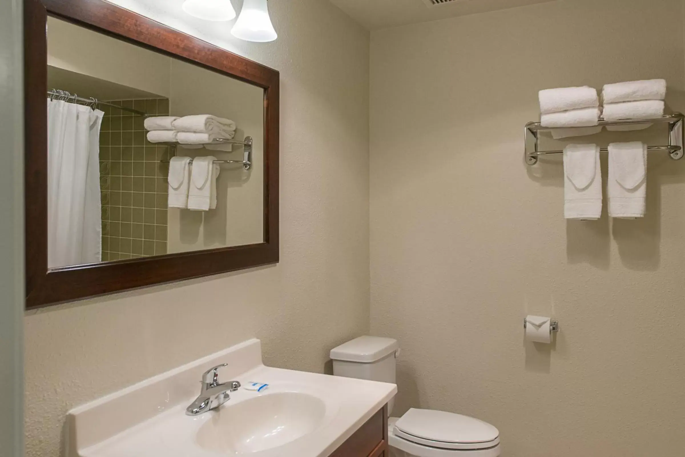 Bathroom in Rodeway Inn & Suites Portland - Jantzen Beach