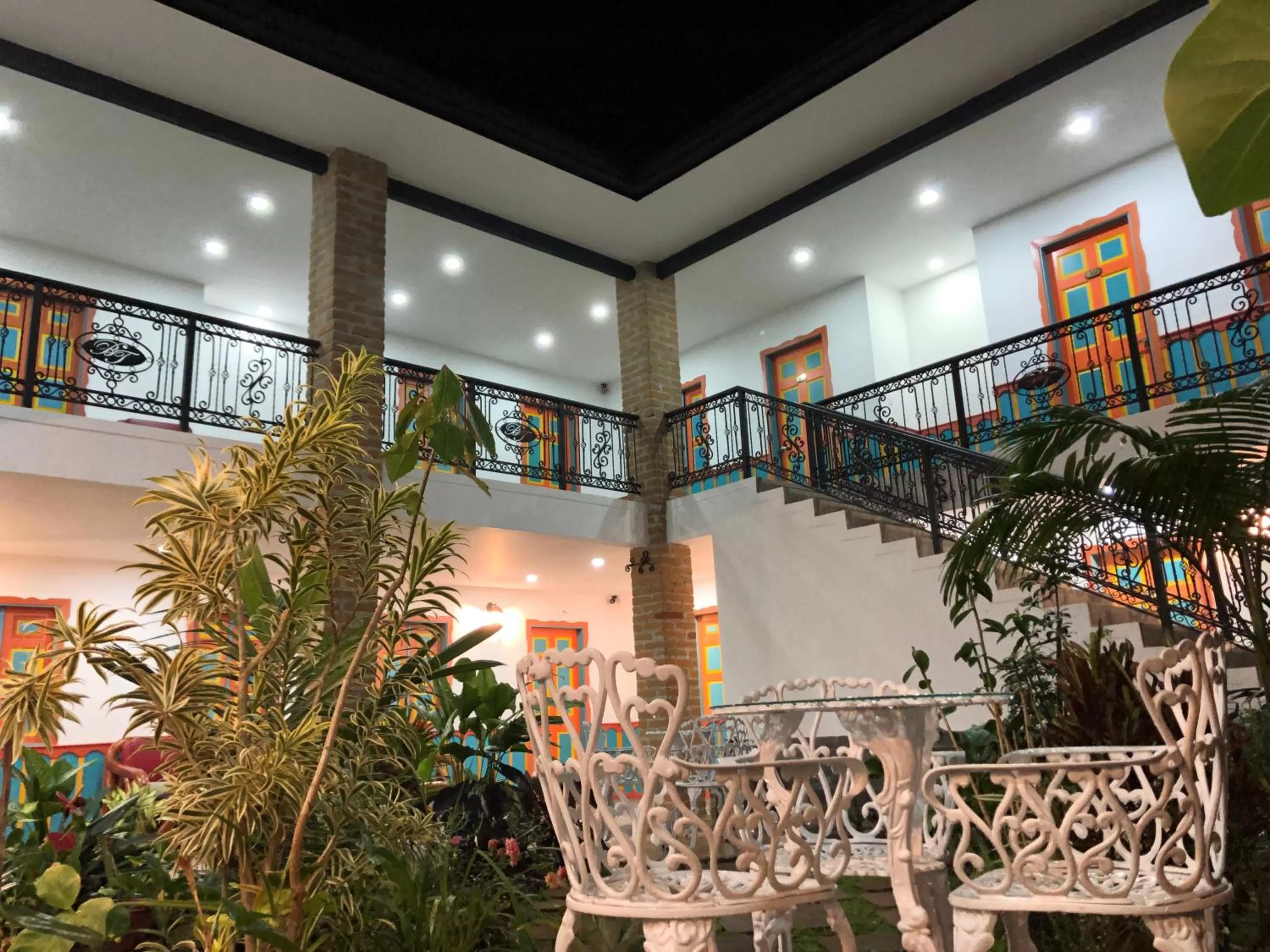 Patio in Beta Hotel
