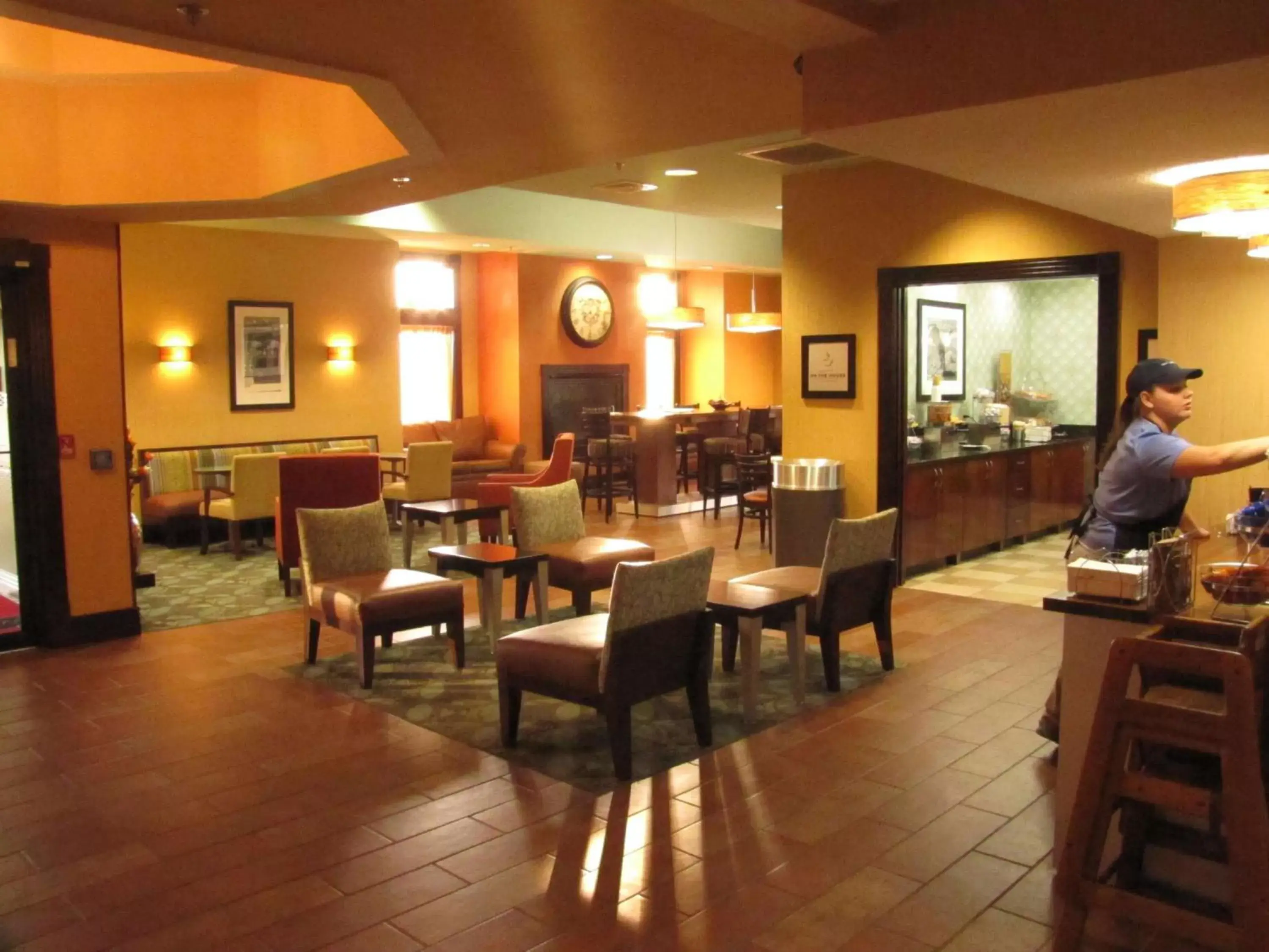 Dining area, Restaurant/Places to Eat in Hampton Inn Birch Run