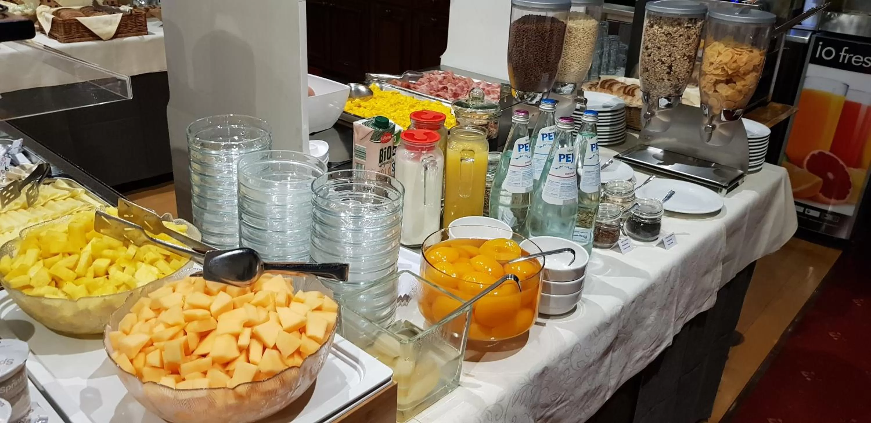 Breakfast in Hotel Castel Latemar