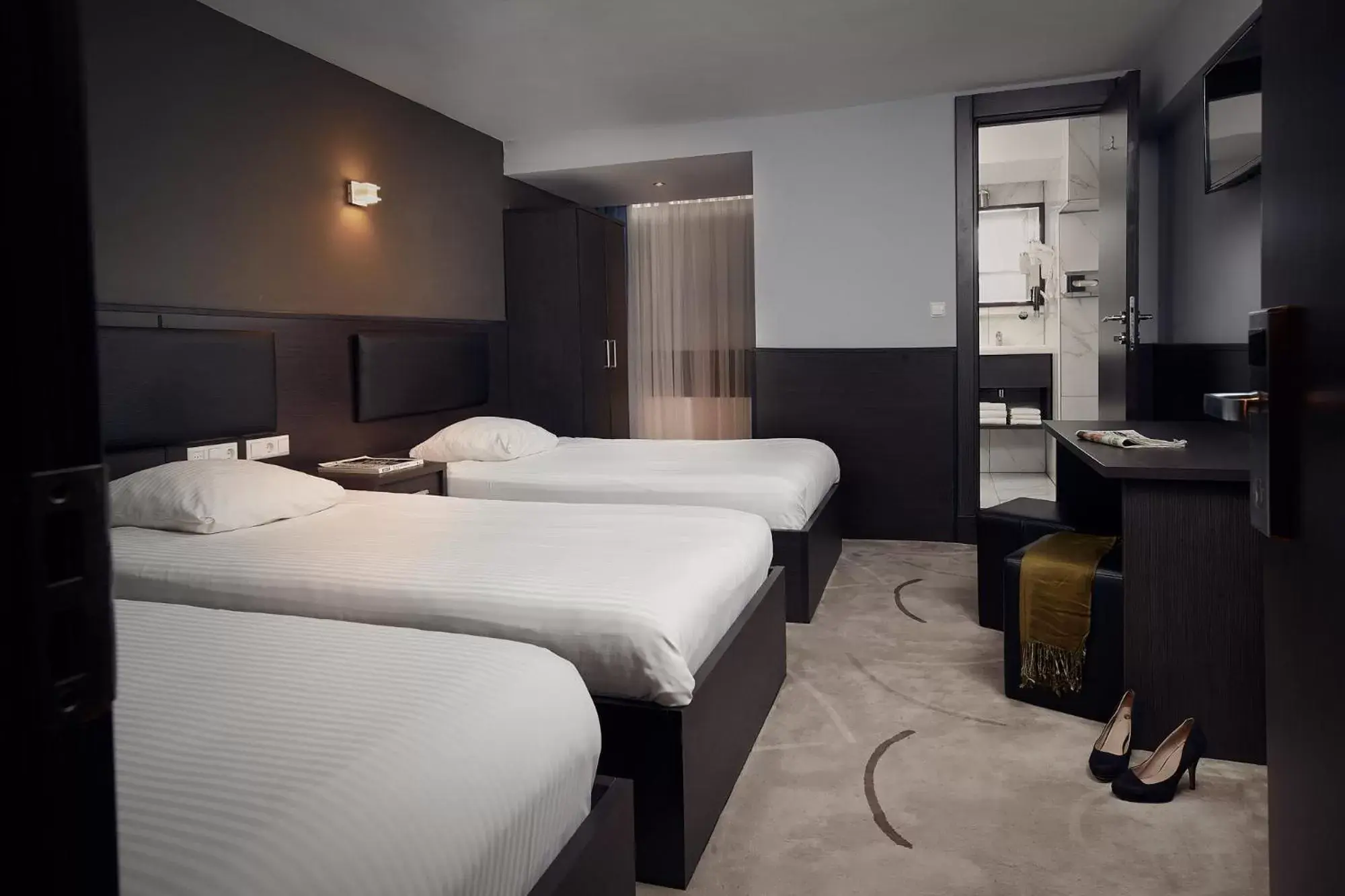 TV and multimedia, Bed in Belfort Hotel