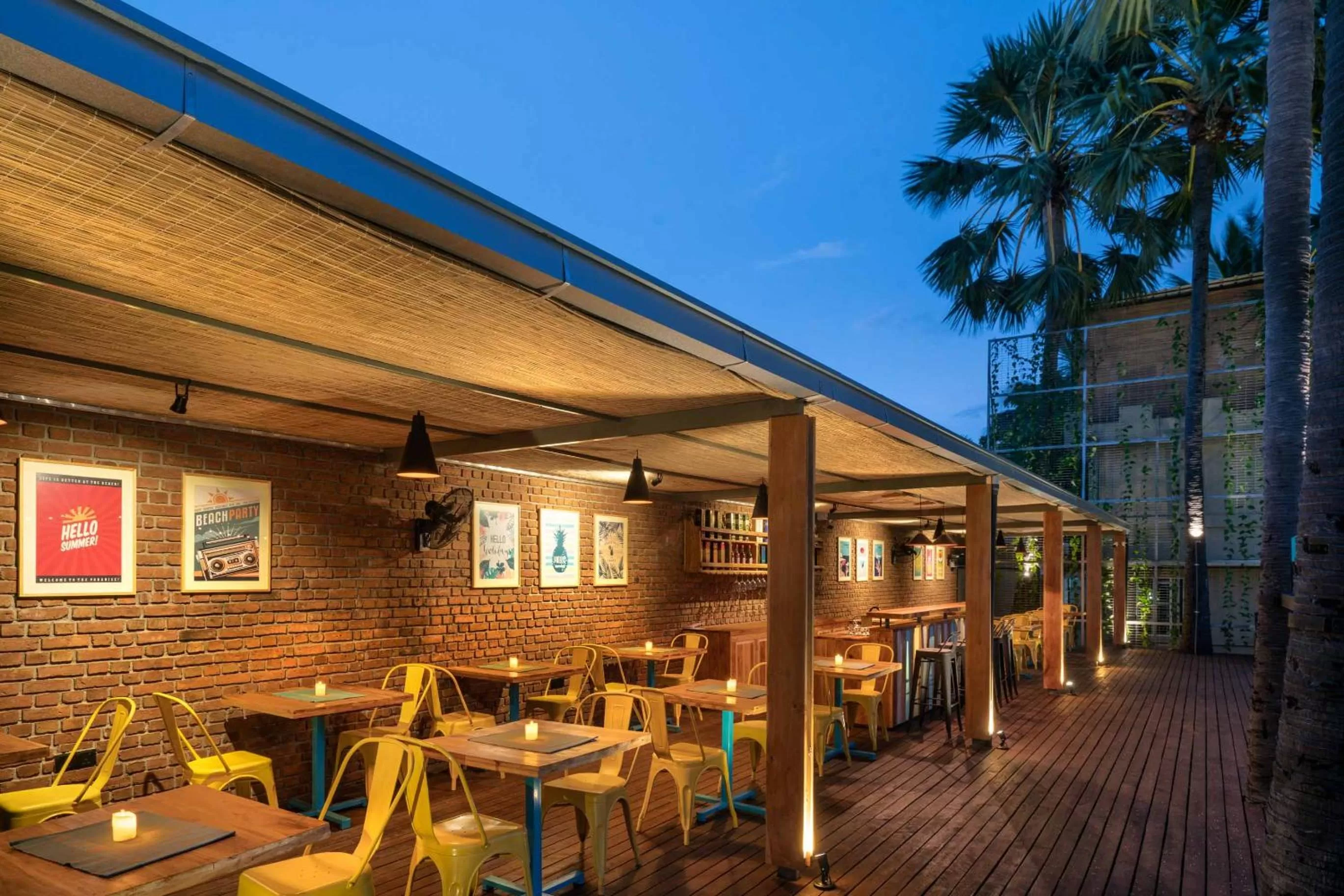 Restaurant/places to eat in Palmera Eco Resorts Nilaveli