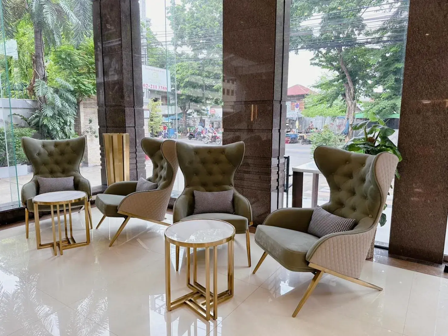 Lobby or reception, Seating Area in Miloft Sathorn Hotel - SHA Plus Certified