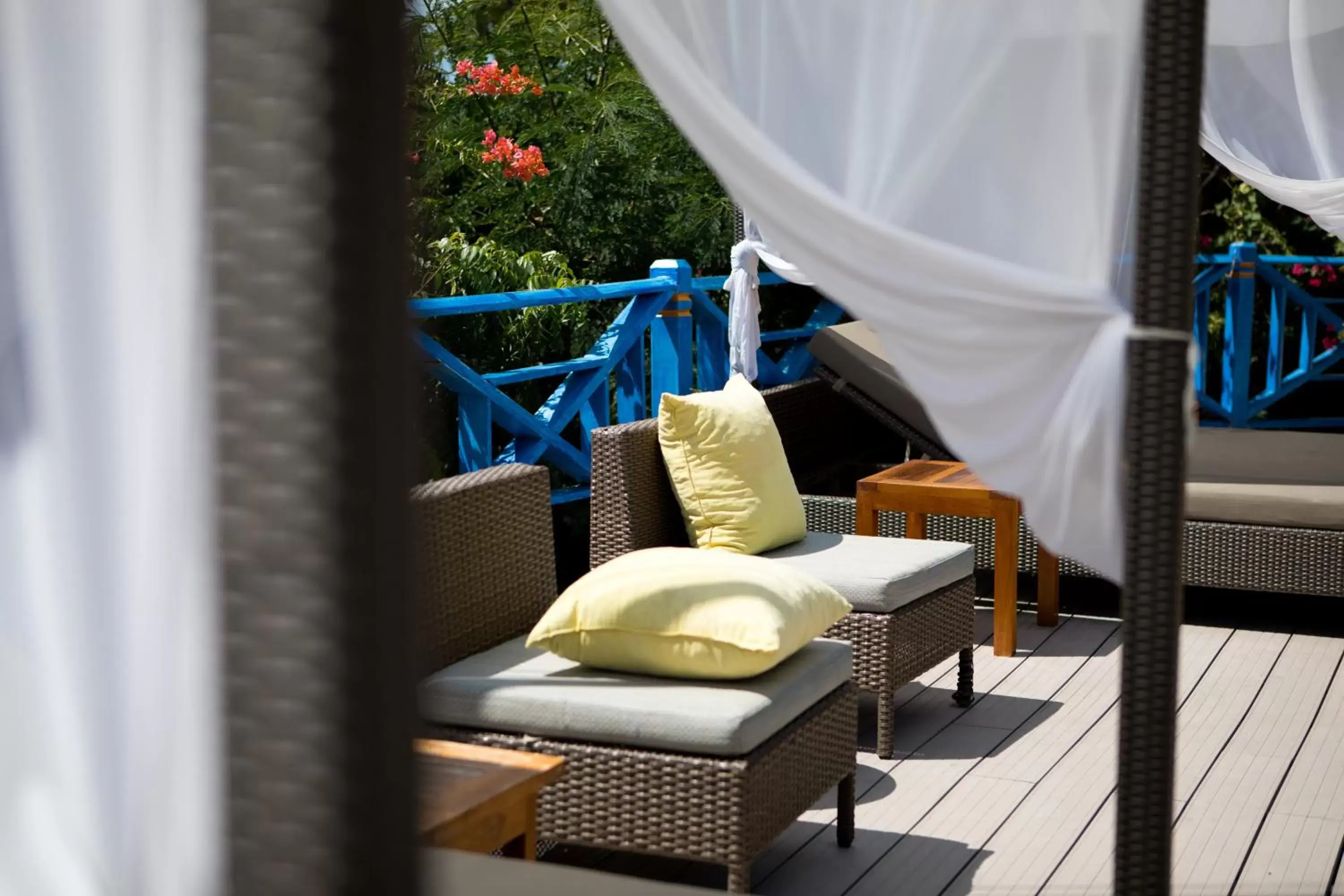 Pool view in True Blue Bay Resort Pool view in True Blue Bay Resort