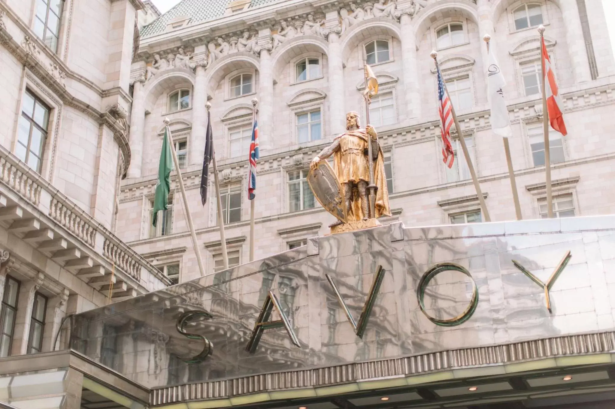 Facade/entrance in The Savoy