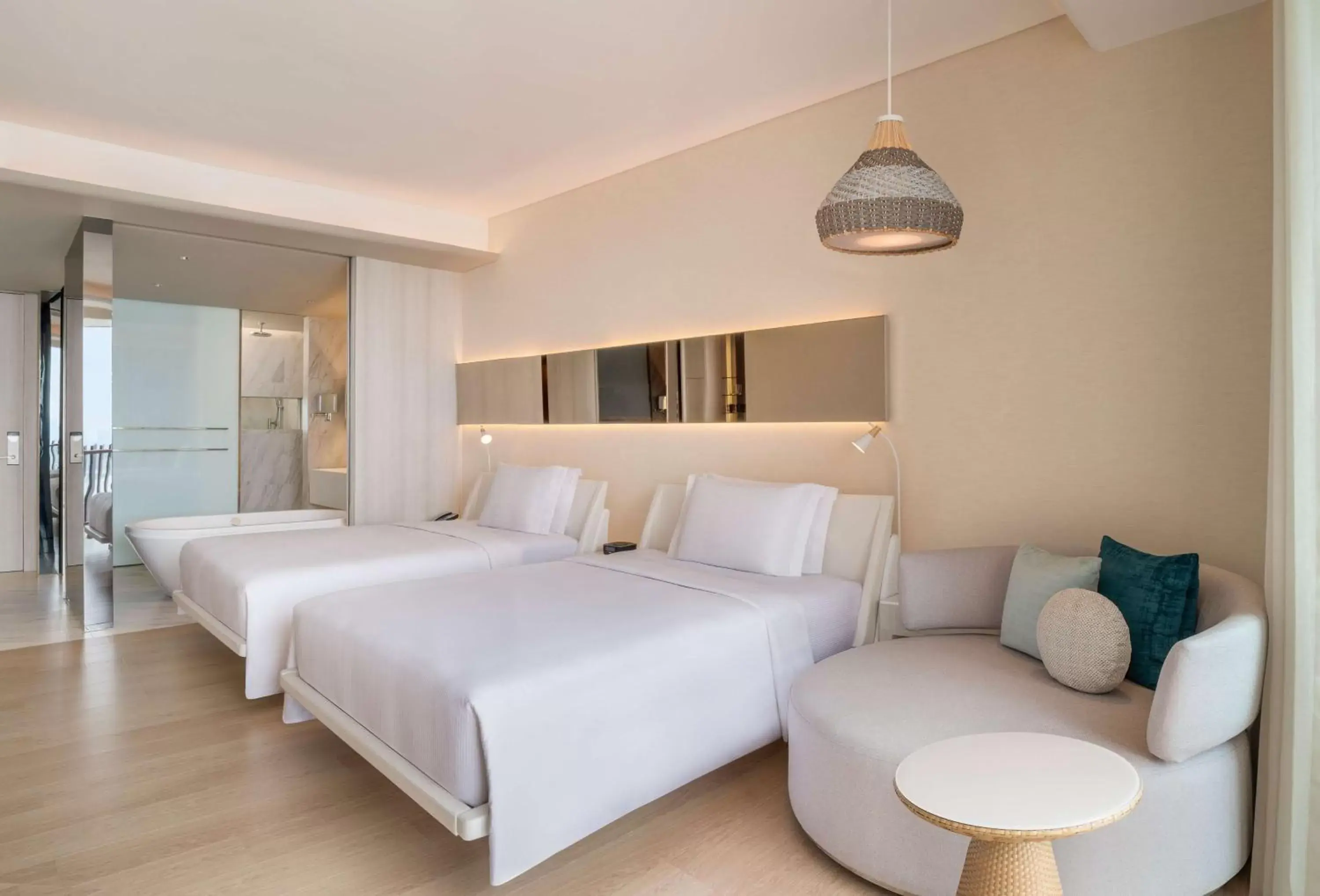 Bed in Hilton Pattaya