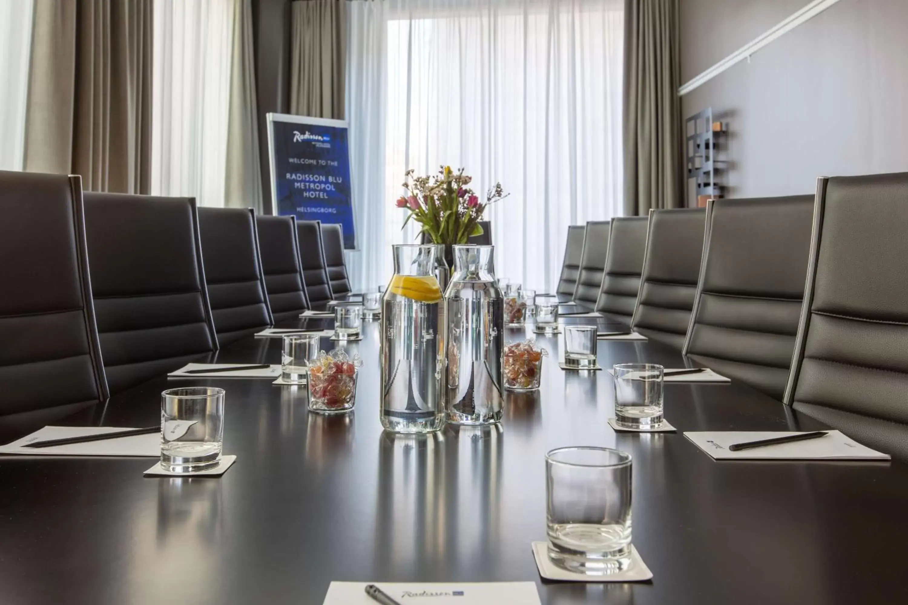 Meeting/conference room in Radisson Blu Metropol Helsingborg