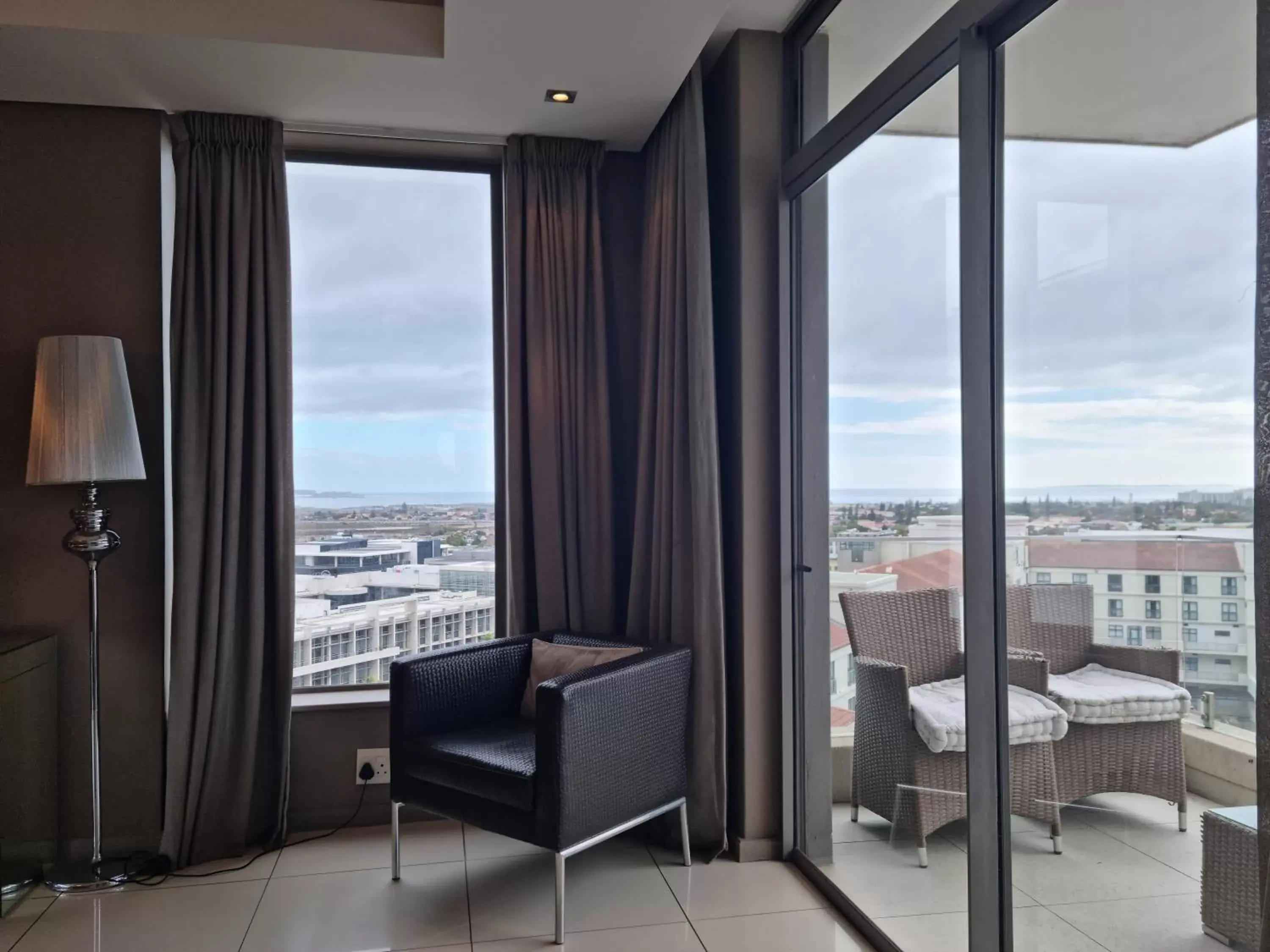 Balcony/Terrace, Sea View in The Residences at Crystal Towers