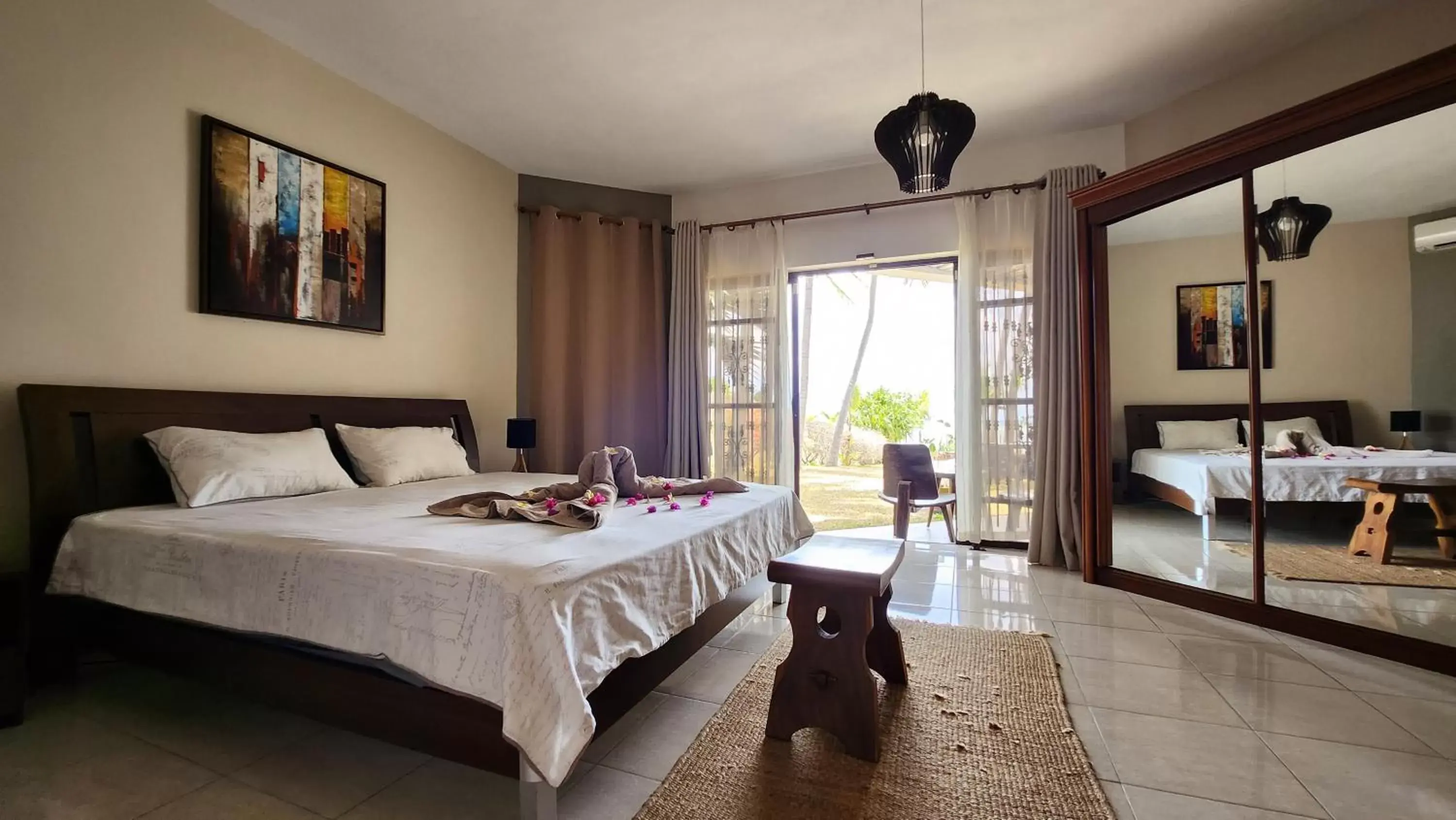 Double Room with Sea View - single occupancy in La Maison de la plage - Guest House Double Room with Sea View - single occupancy in La Maison de la plage - Guest House