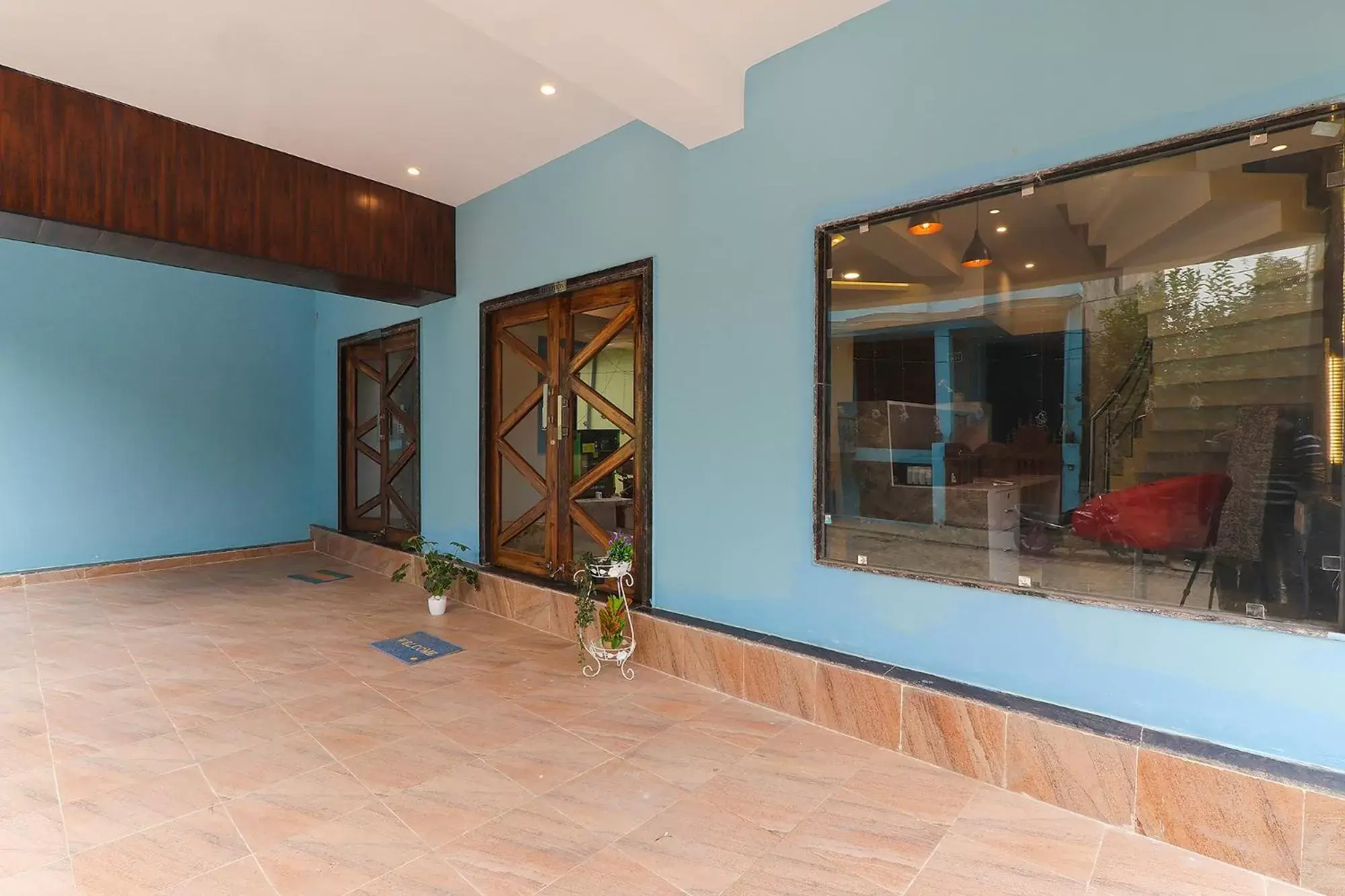 Facade/entrance in FabHotel Blueark Facade/entrance in FabHotel Blueark