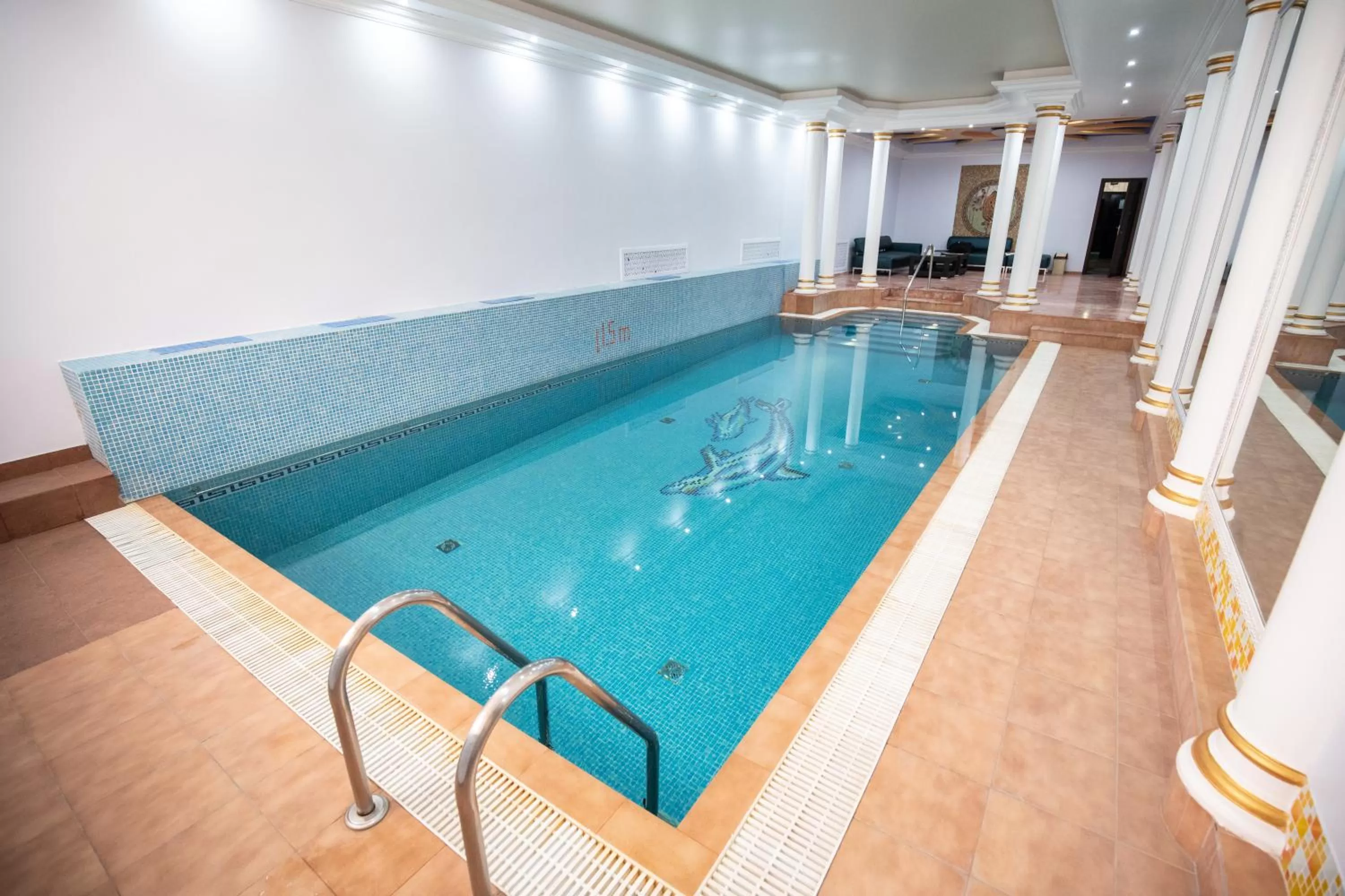 Swimming pool in Amsterdam Hotel Aktobe