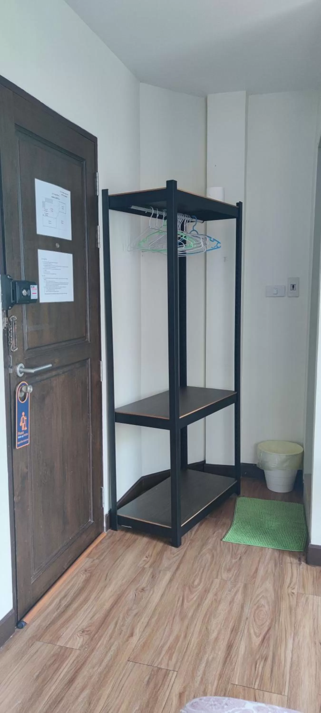 wardrobe in The Cube Sathorn Boutique Hotel เดอะ คิวบ์ สาทร บูติค โฮเทล Near BTS Surasak