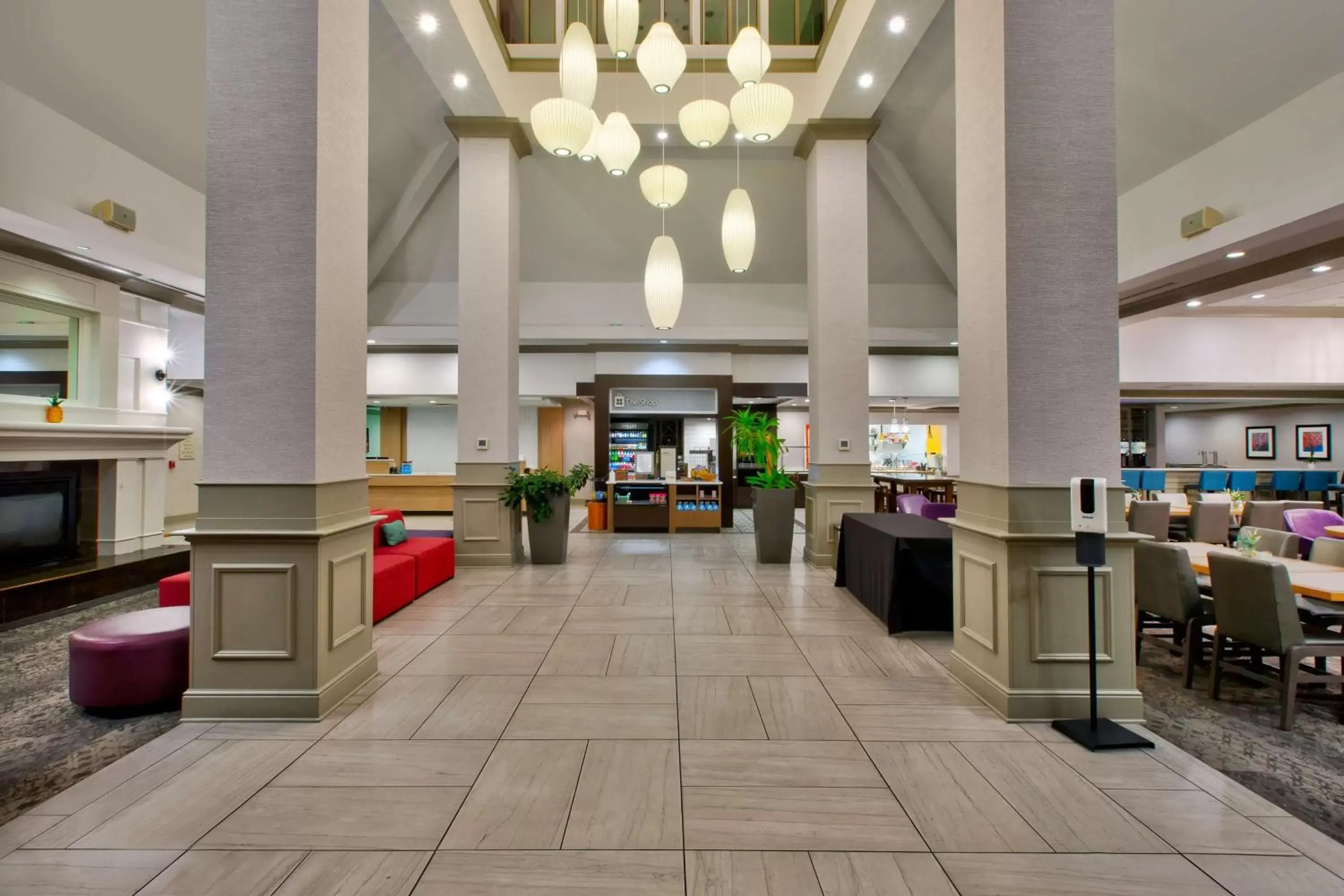 Lobby or reception in Hilton Garden Inn Dayton/ Beavercreek