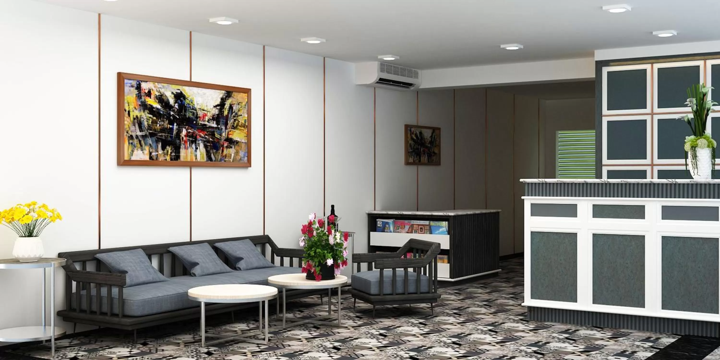 Lobby or reception in Hanoi Exclusive Hotel