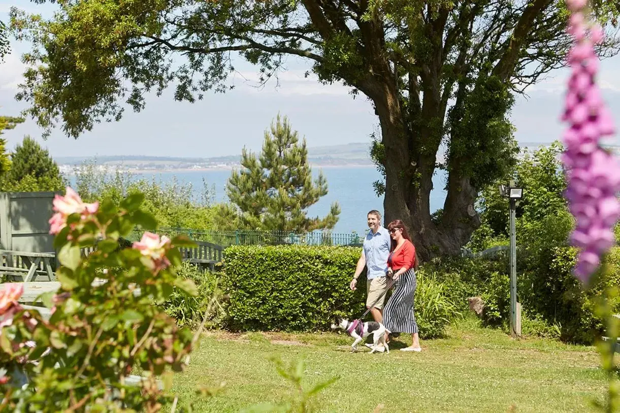 Garden, Family in Luccombe Manor Country House Hotel