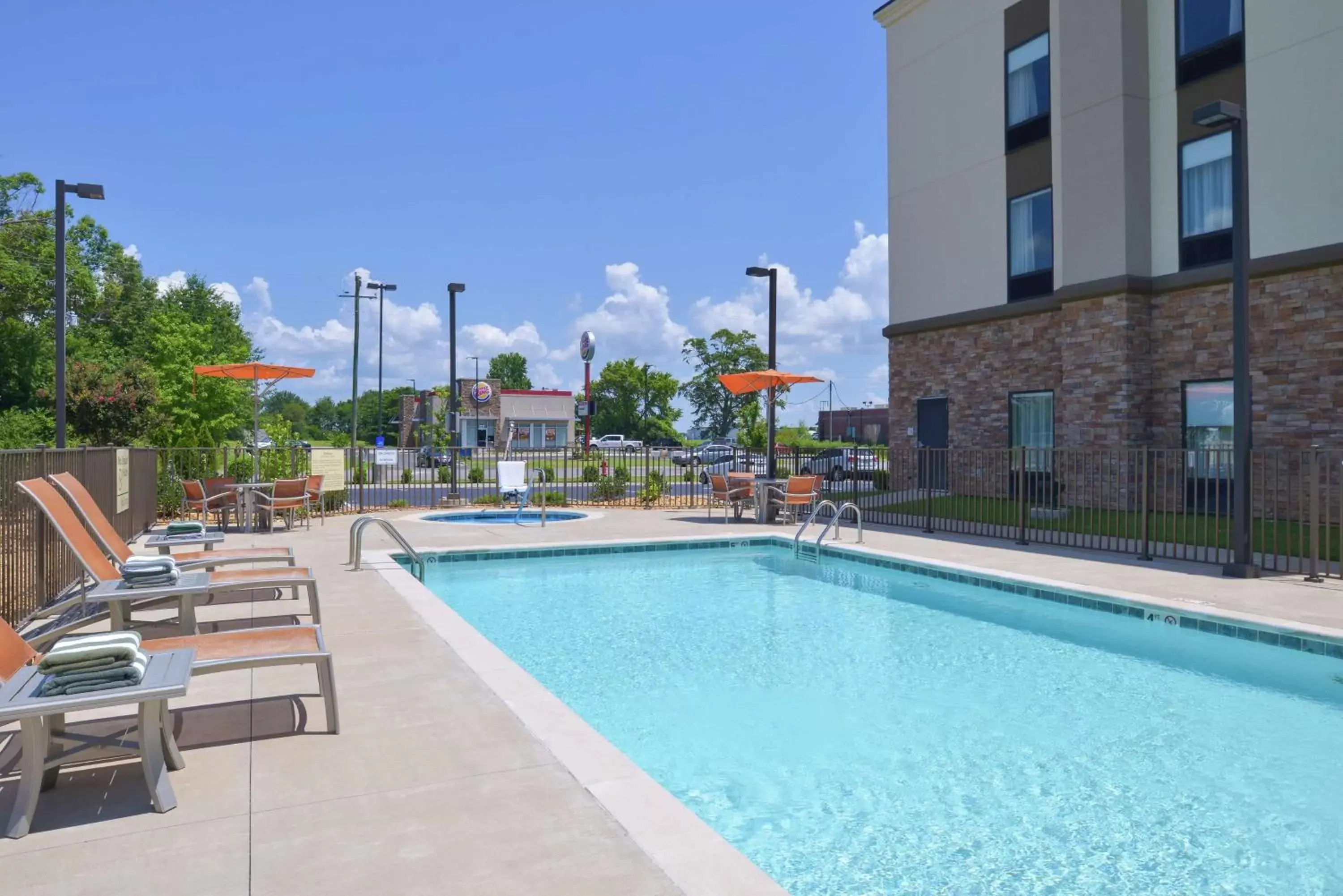 Swimming Pool in Hampton Inn & Suites by Hilton Lonoke