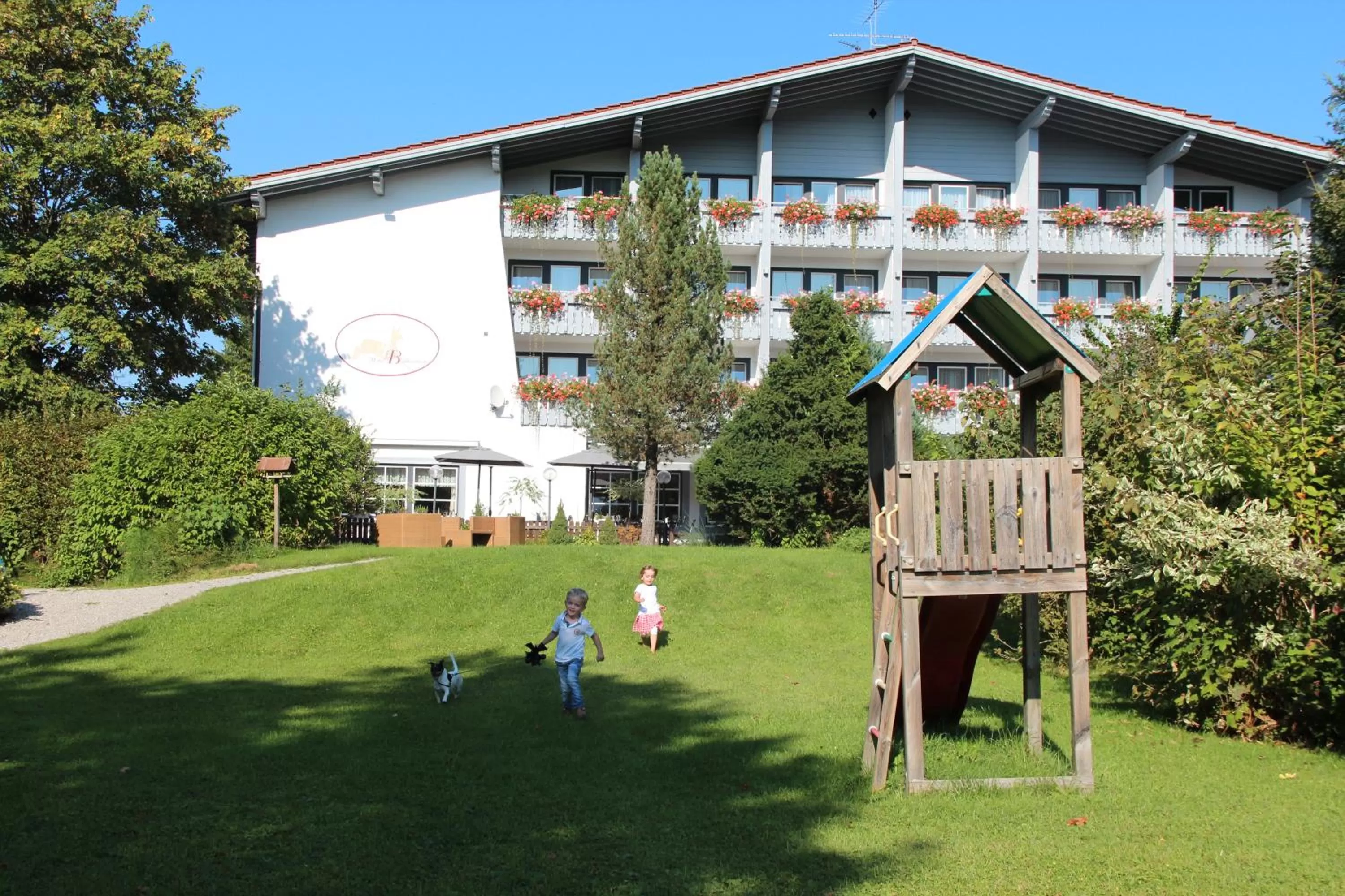 Children play ground in Hotel Bannwaldsee