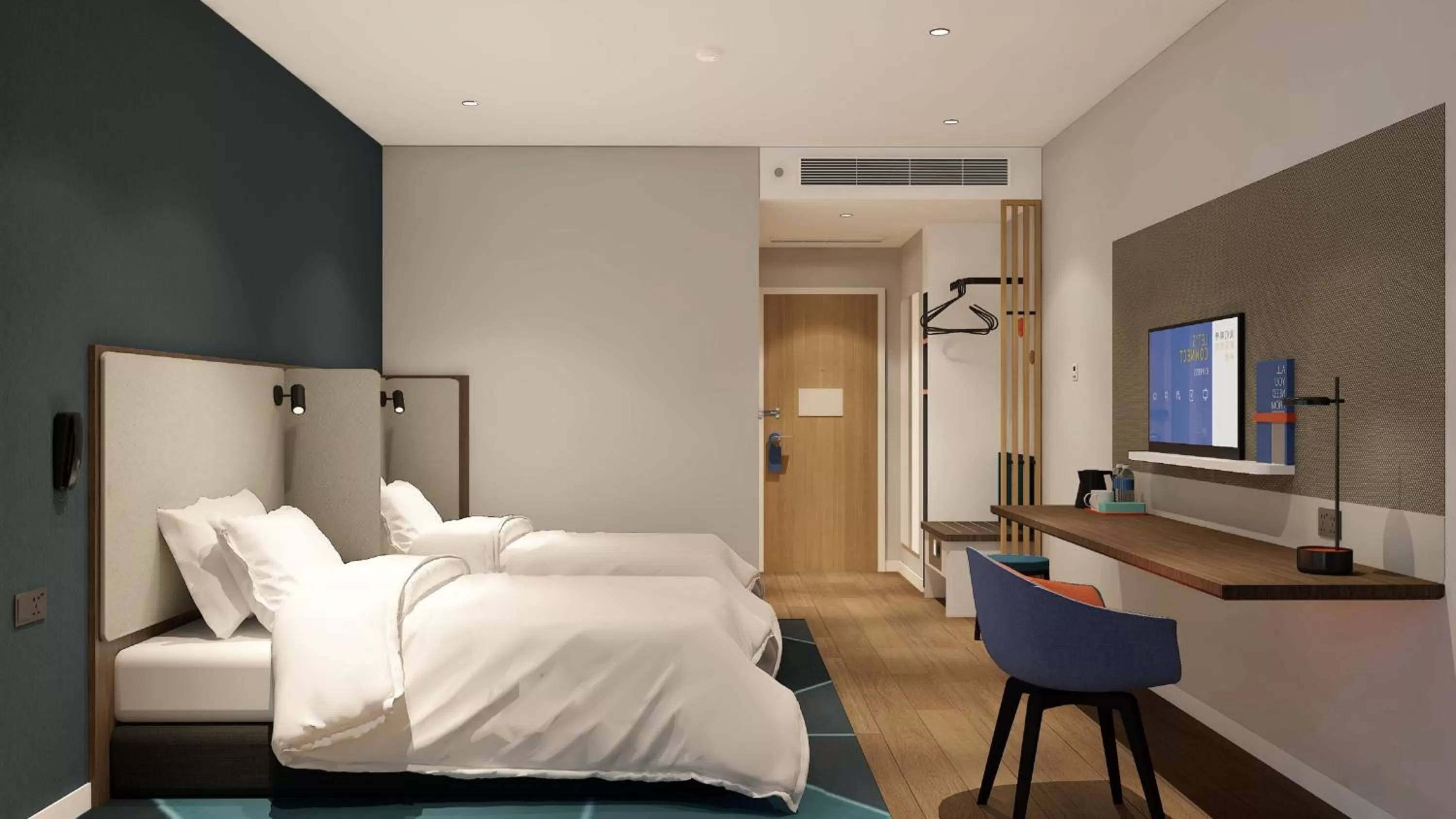 Photo of the whole room, Bed in Holiday Inn Express Hangzhou Westlake East by IHG