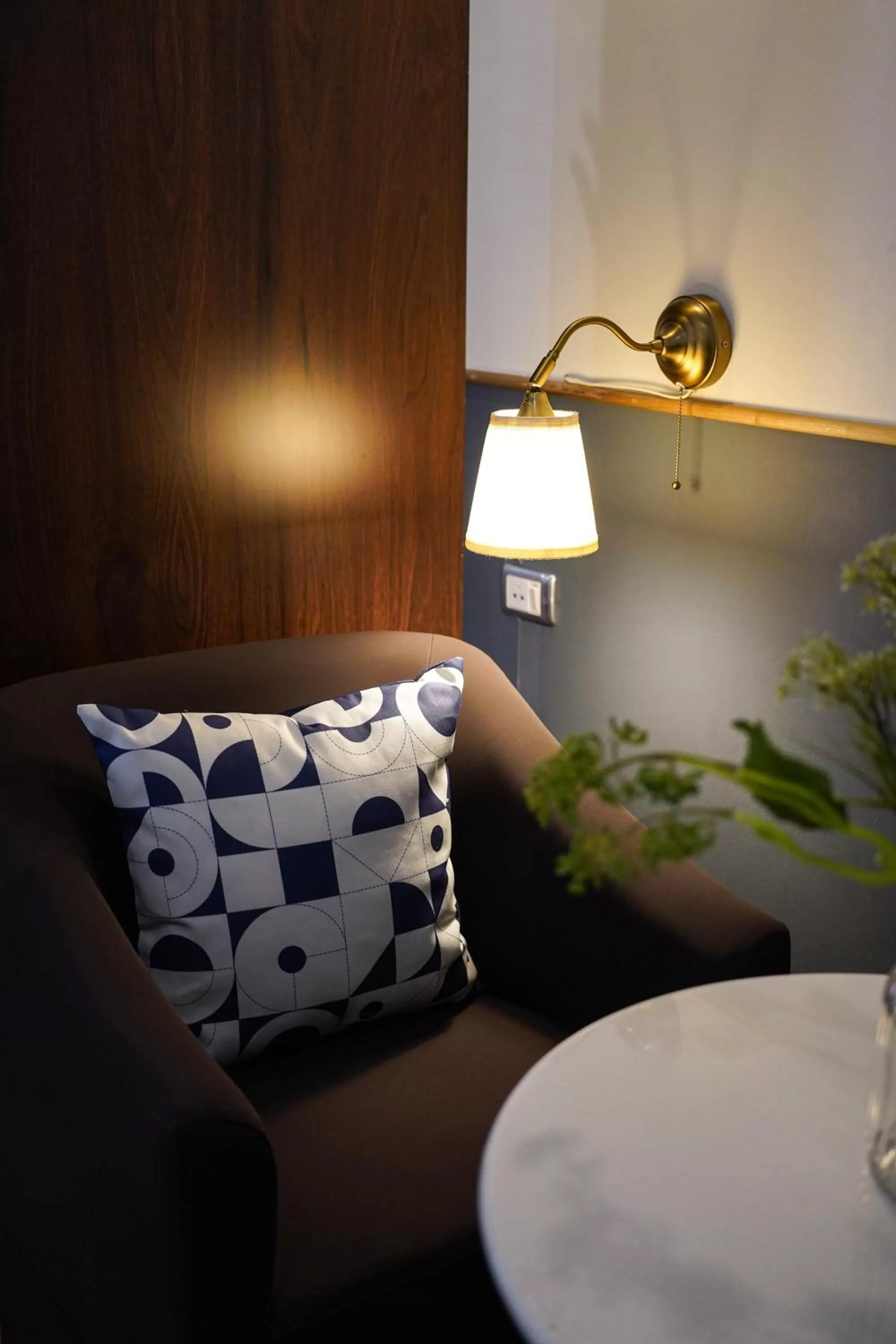 Seating area in Josh Hotel