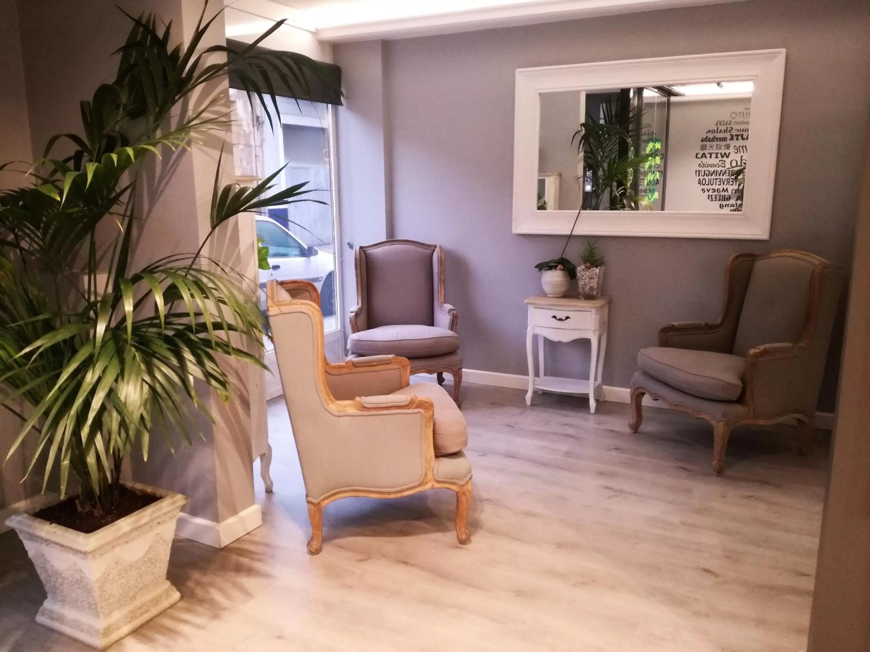 Lobby or reception in Hotel Ribeira Sacra