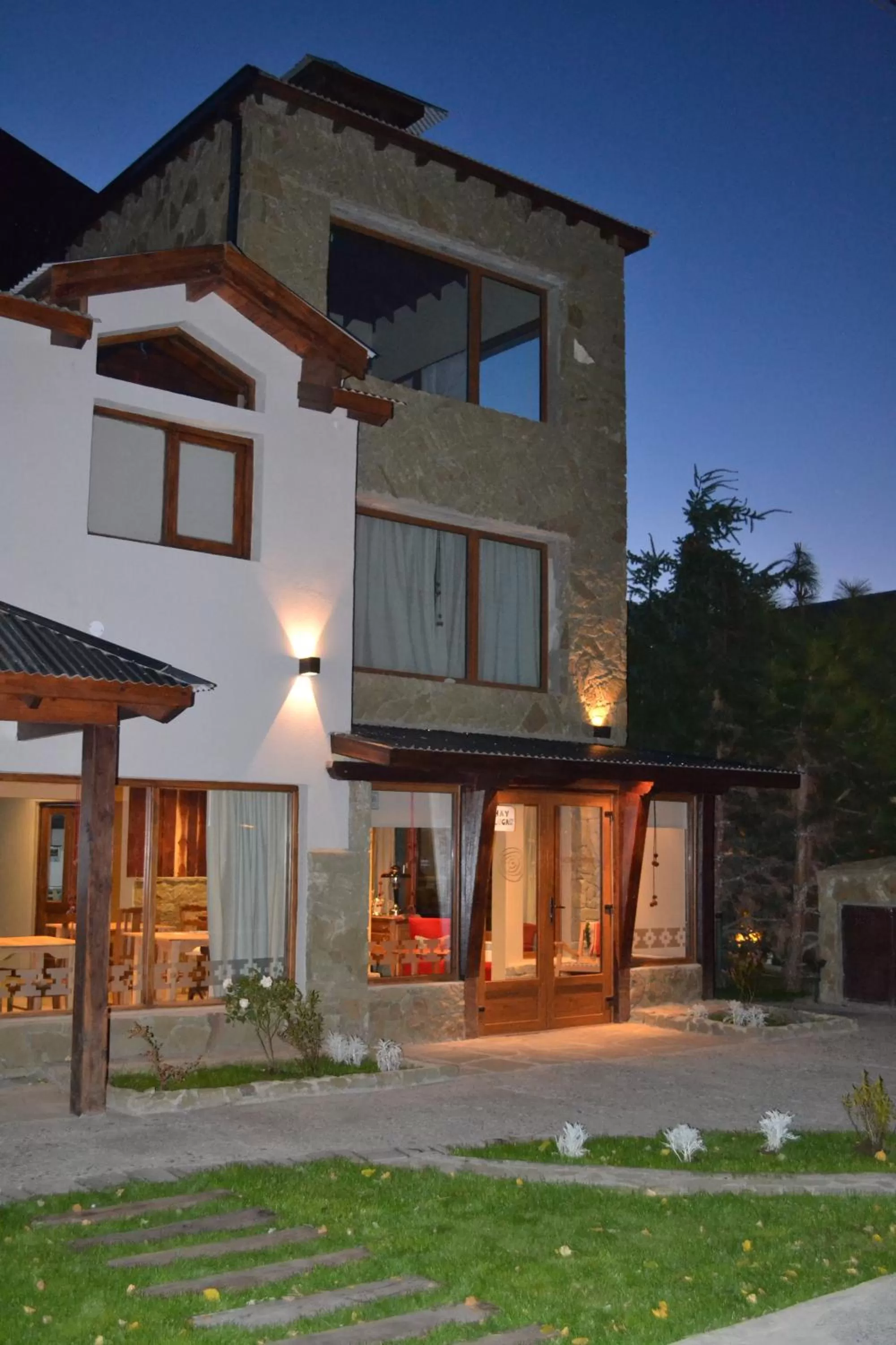 Facade/entrance in MadreTierra Patagonia