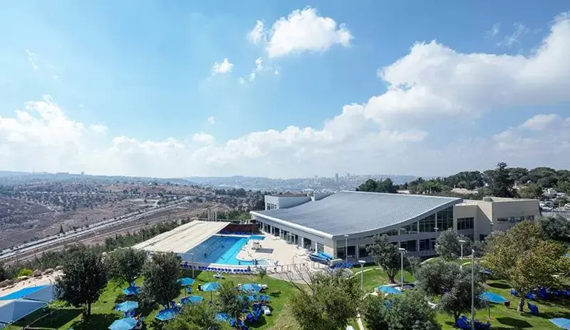 Swimming pool, Pool View in Ramat Rachel Resort