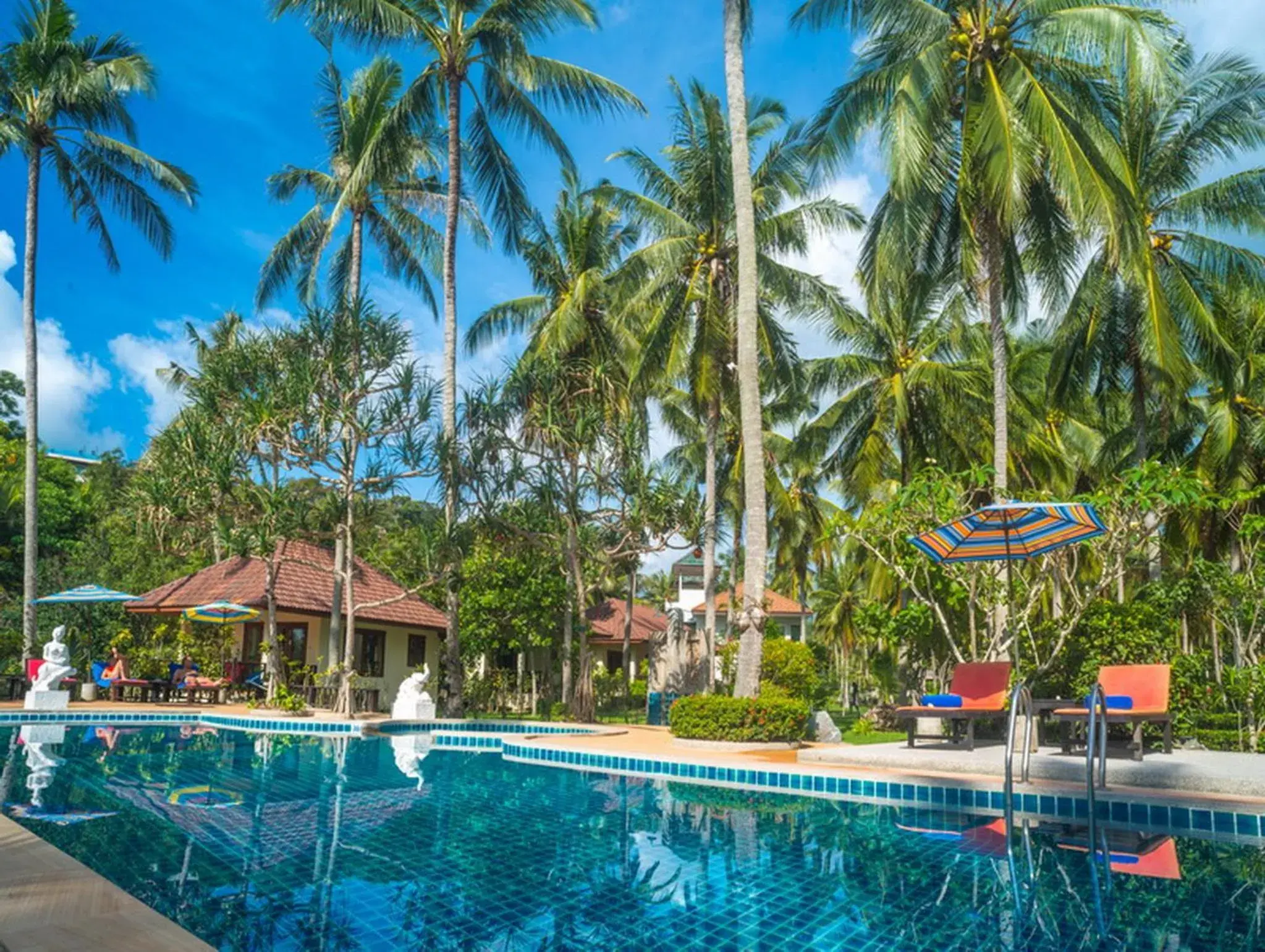 Swimming pool in Am Samui Resort Taling Ngam Swimming pool in Am Samui Resort Taling Ngam